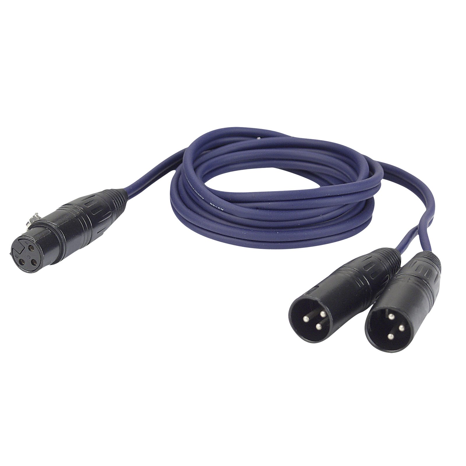 Cavo XLR 3P Femmina a 2x XLR 3P Maschio 1.5m - DAP FL39150