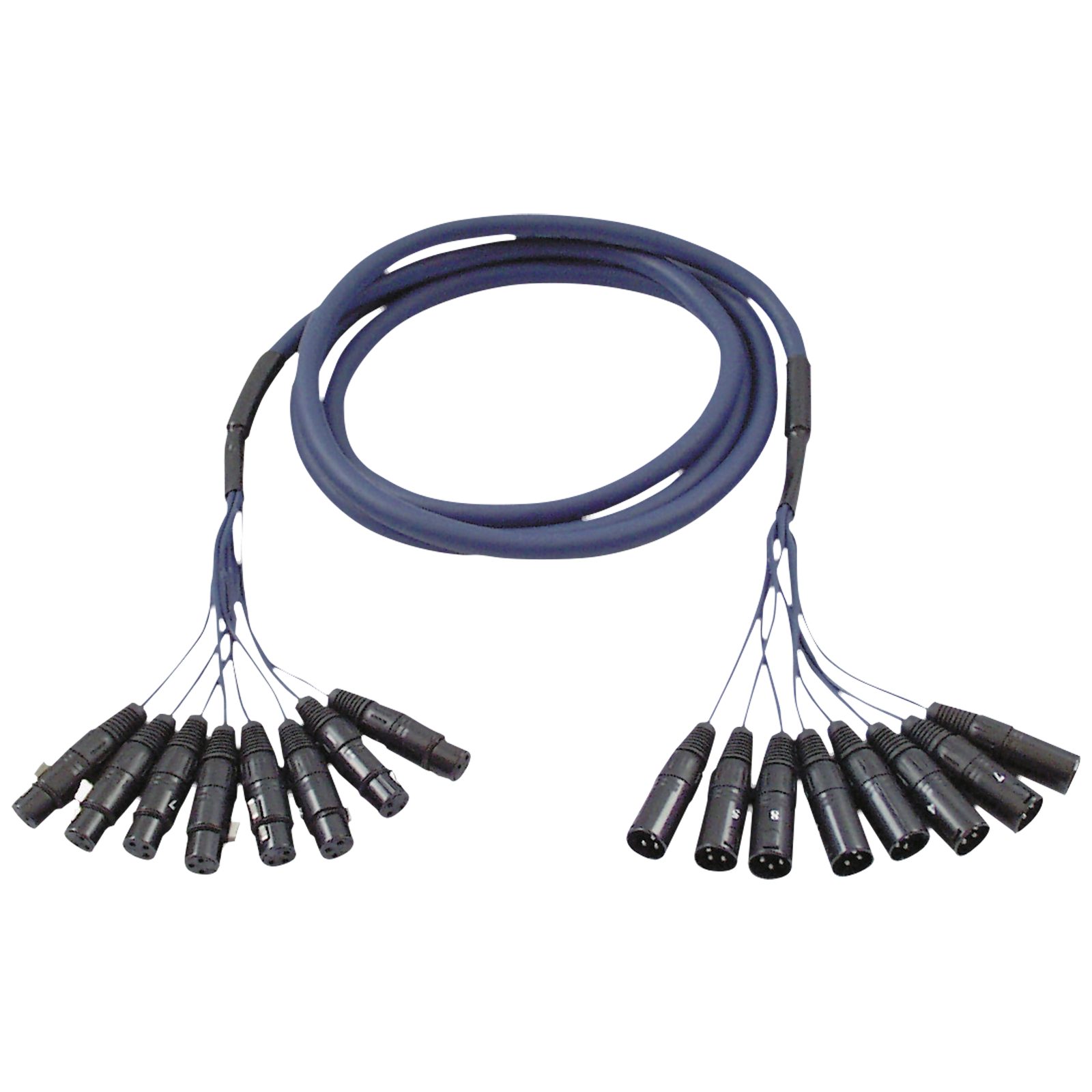 Studiosnake 8 canali XLR 3P 3m - DAP FL60300