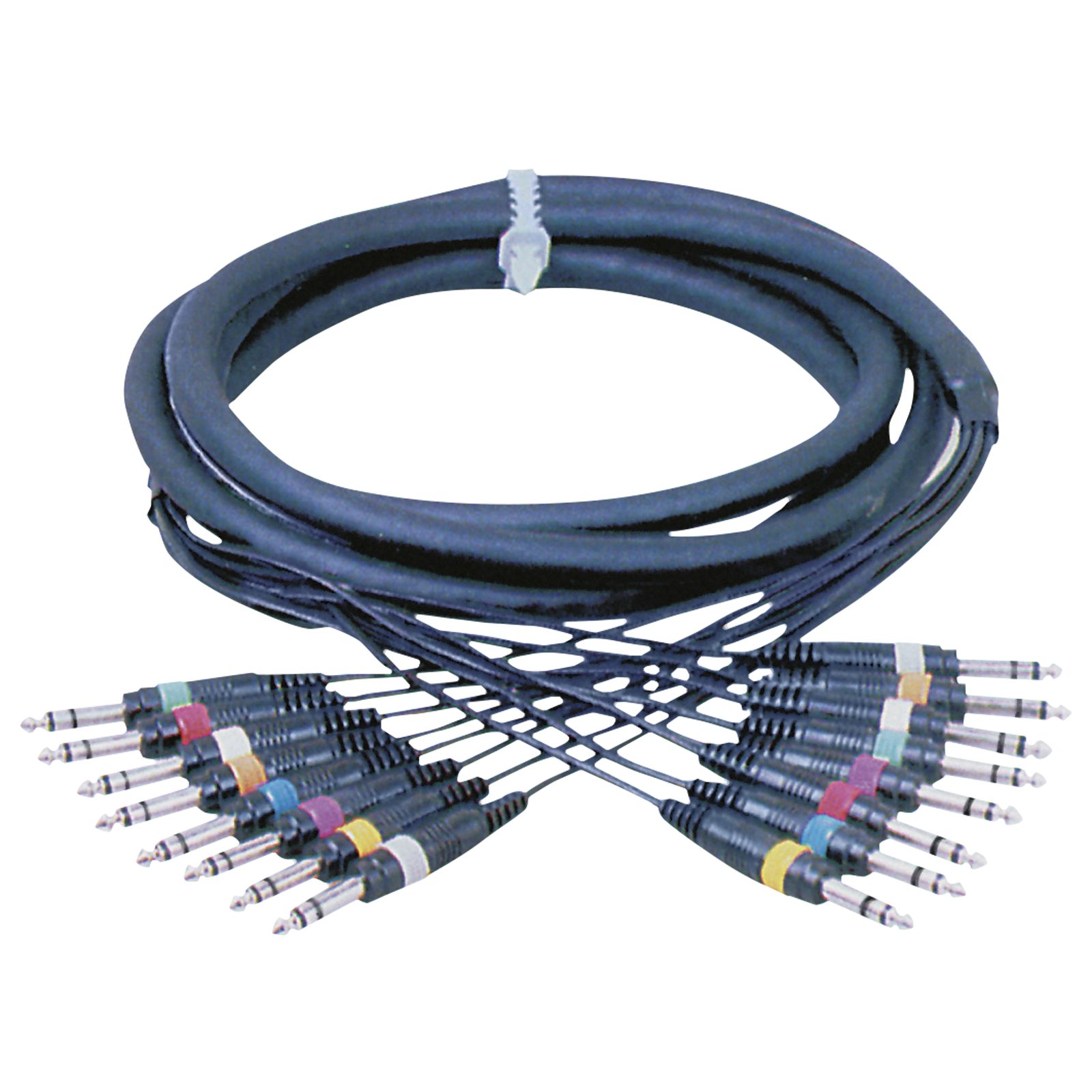Cavo snake 8 Jack stereo TRS 6.3mm 6m - DAP FL66600