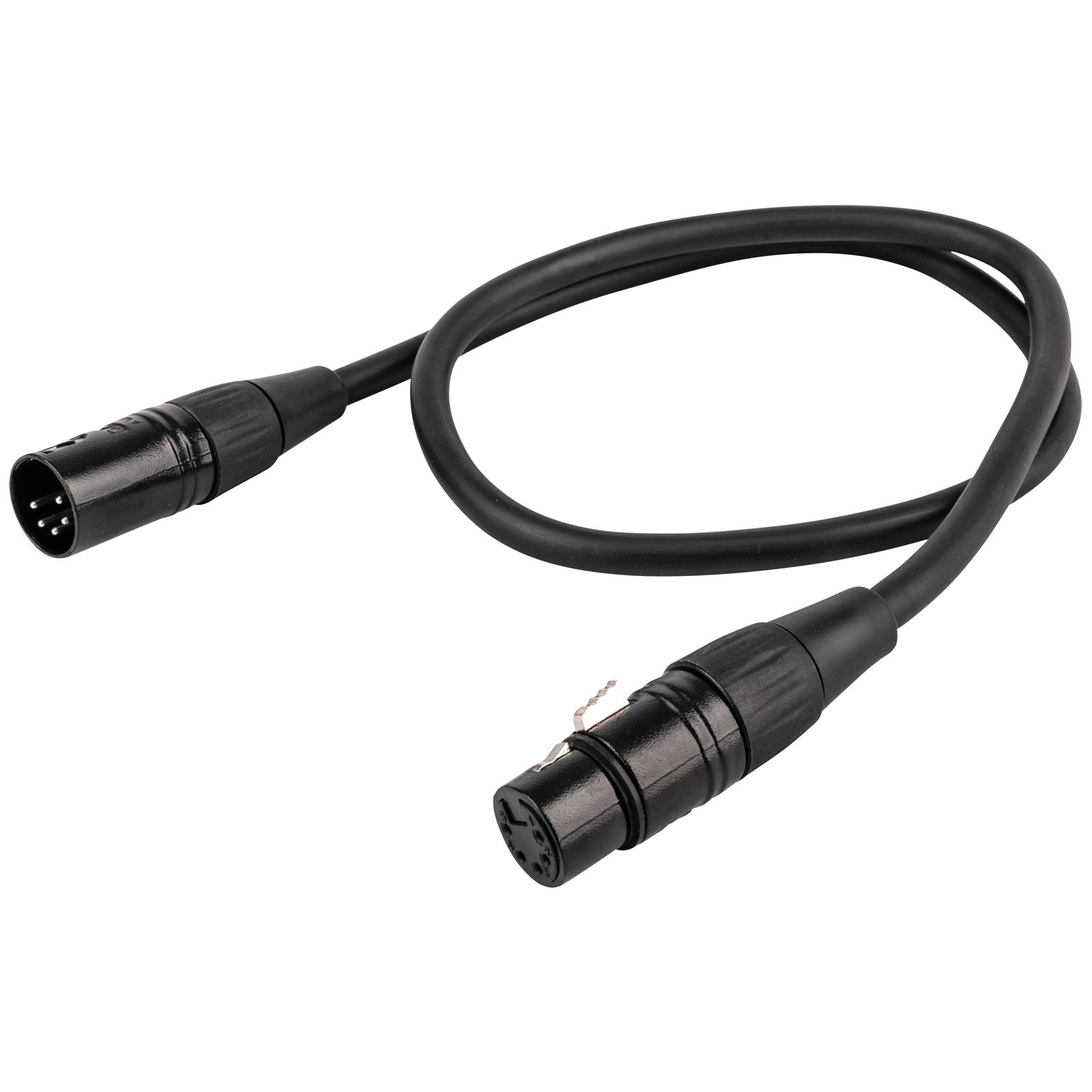 Cavo DMX AES-EBU XLR 5P M/F 0.75m - DAP FL8675