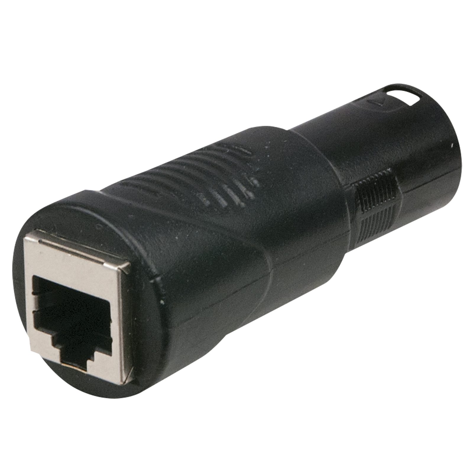 Adattatore XLR 3P maschio - RJ45 femmina 70 mm alluminio - DAP FLA38