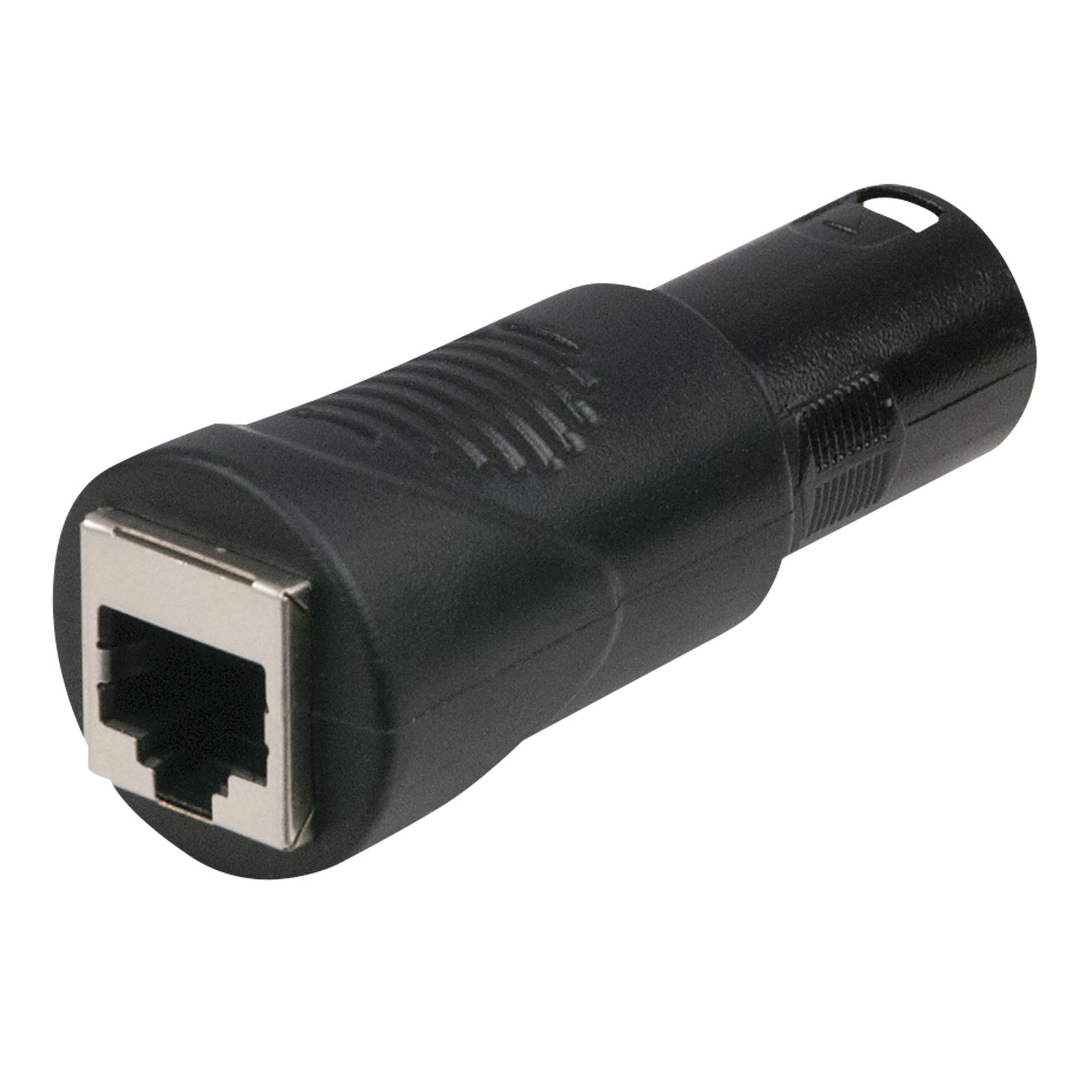 Adattatore XLR 5P maschio - RJ45 femmina 70 mm alluminio - DAP FLA40