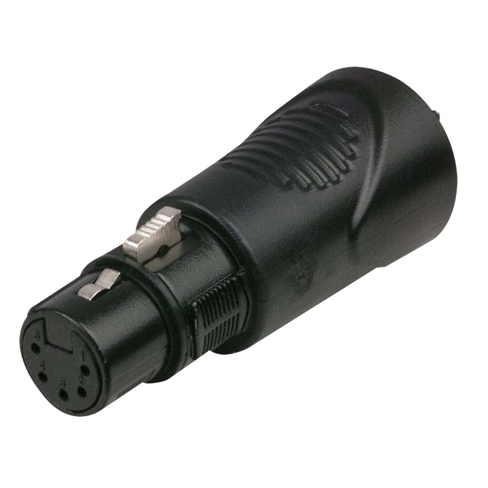 Adattatore XLR 5P femmina - RJ45 femmina 70 mm alluminio - DAP FLA41