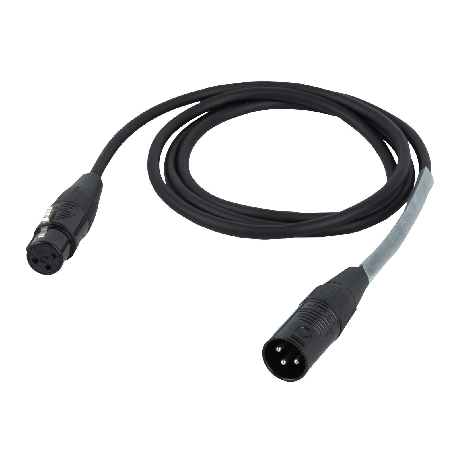Cavo microfono/linea XLR 3P M/F 1.5m contatti placcati argento - DAP FLR01150