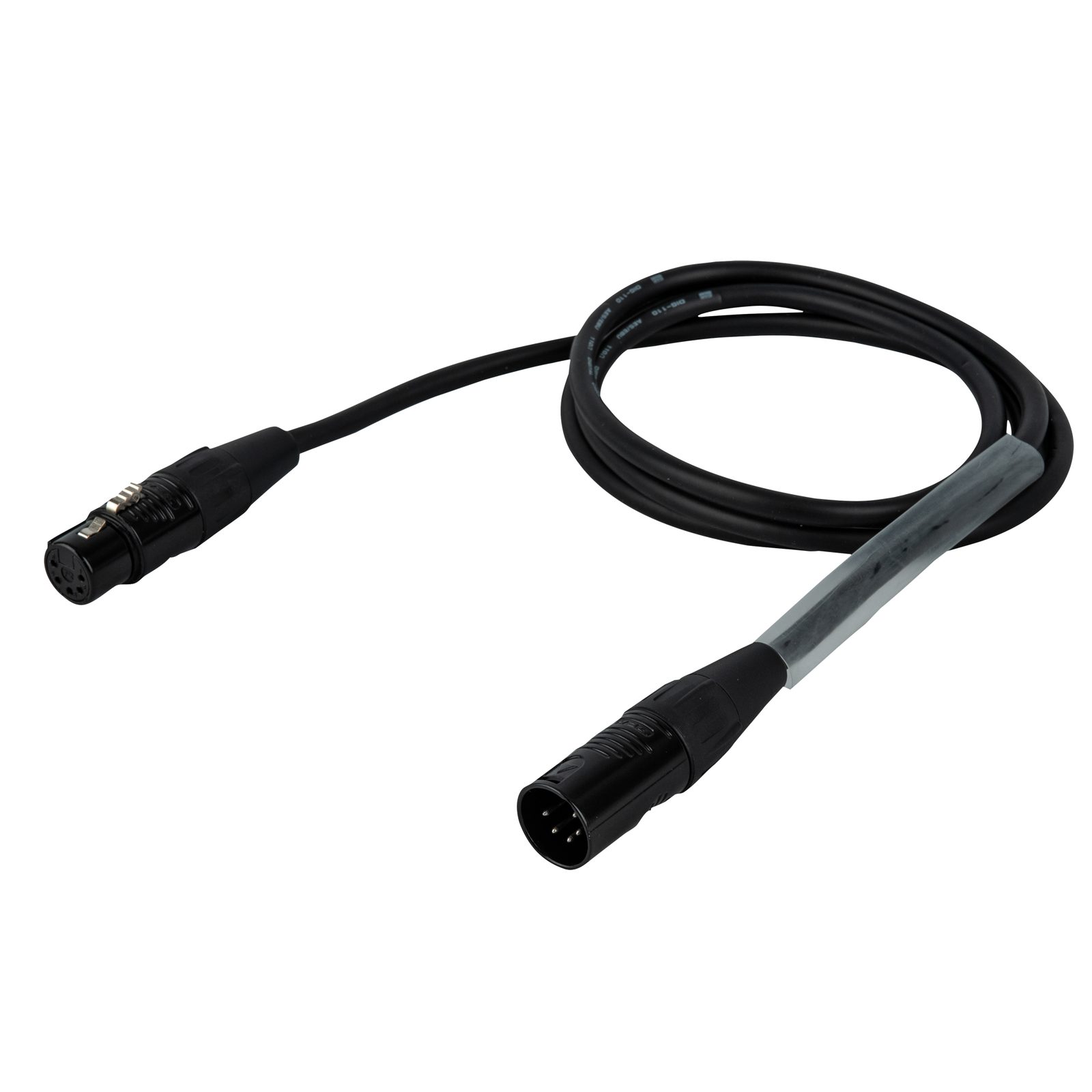 Cavo DMX/AES-EBU XLR 5P M/F 0.75m contatti argentati - DAP FLR0875