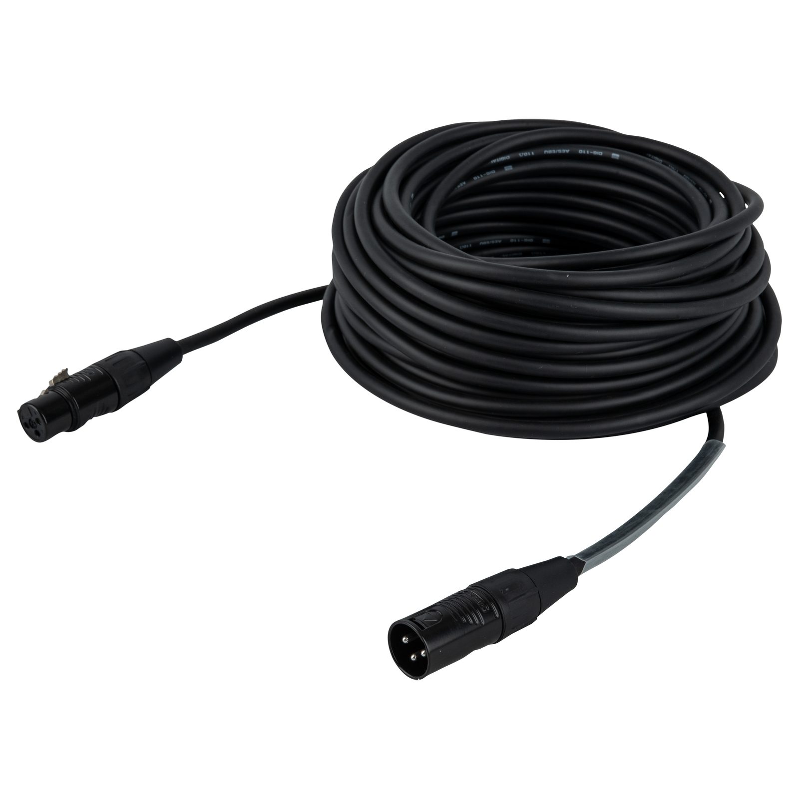 Cavo DMX/AES-EBU XLR 3P M-F 20m contatti argentati - DAP FLR0920