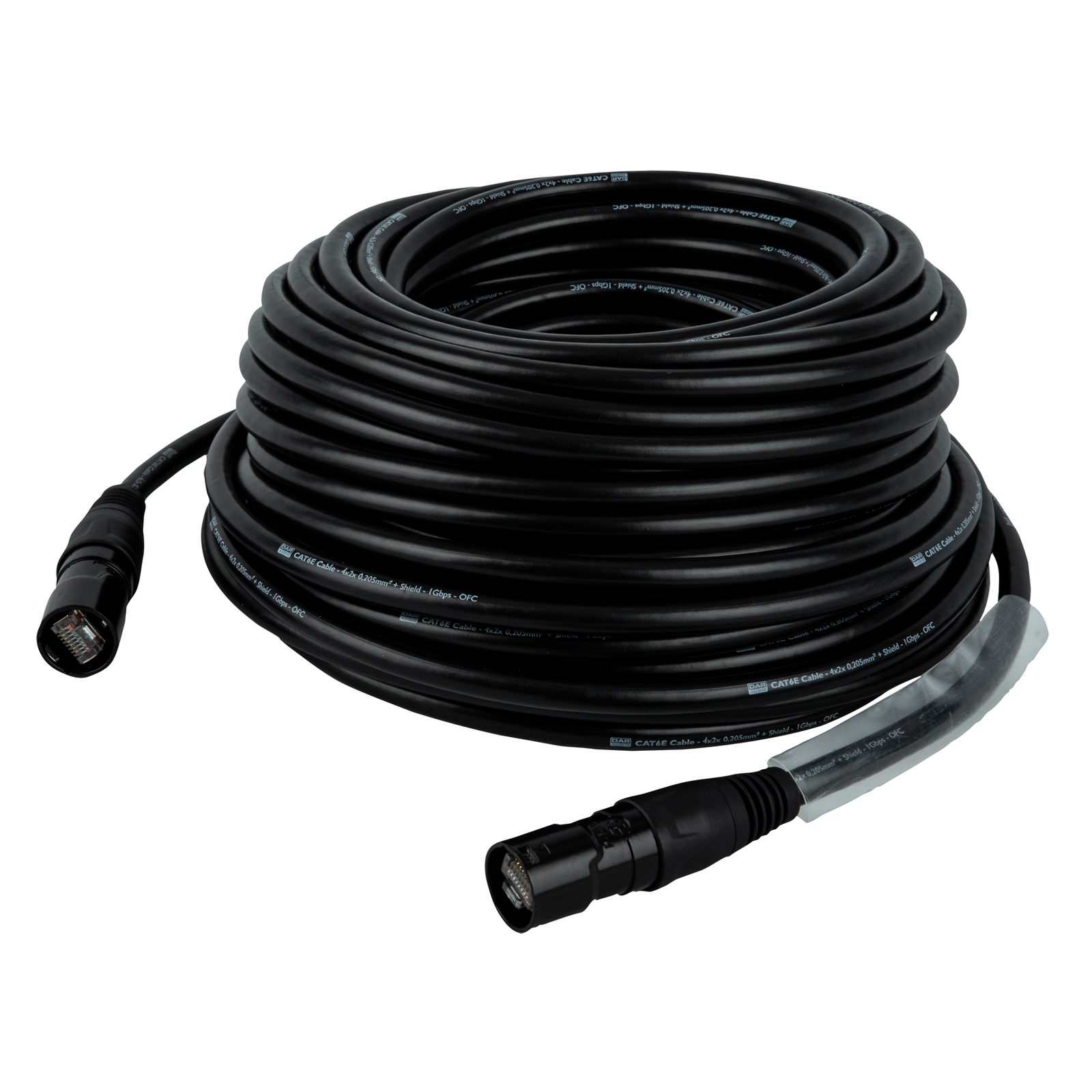 Cavo Cat6 F/UTP RJ45 M-M 15m IP65 contatti oro - DAP FLR5815