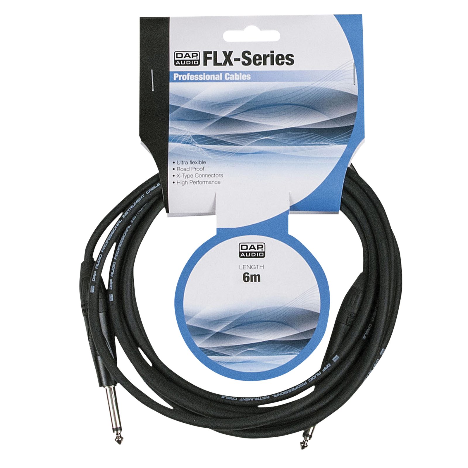 Cavo jack mono TS 6.3 mm unbalanced 6 m - DAP FLX056