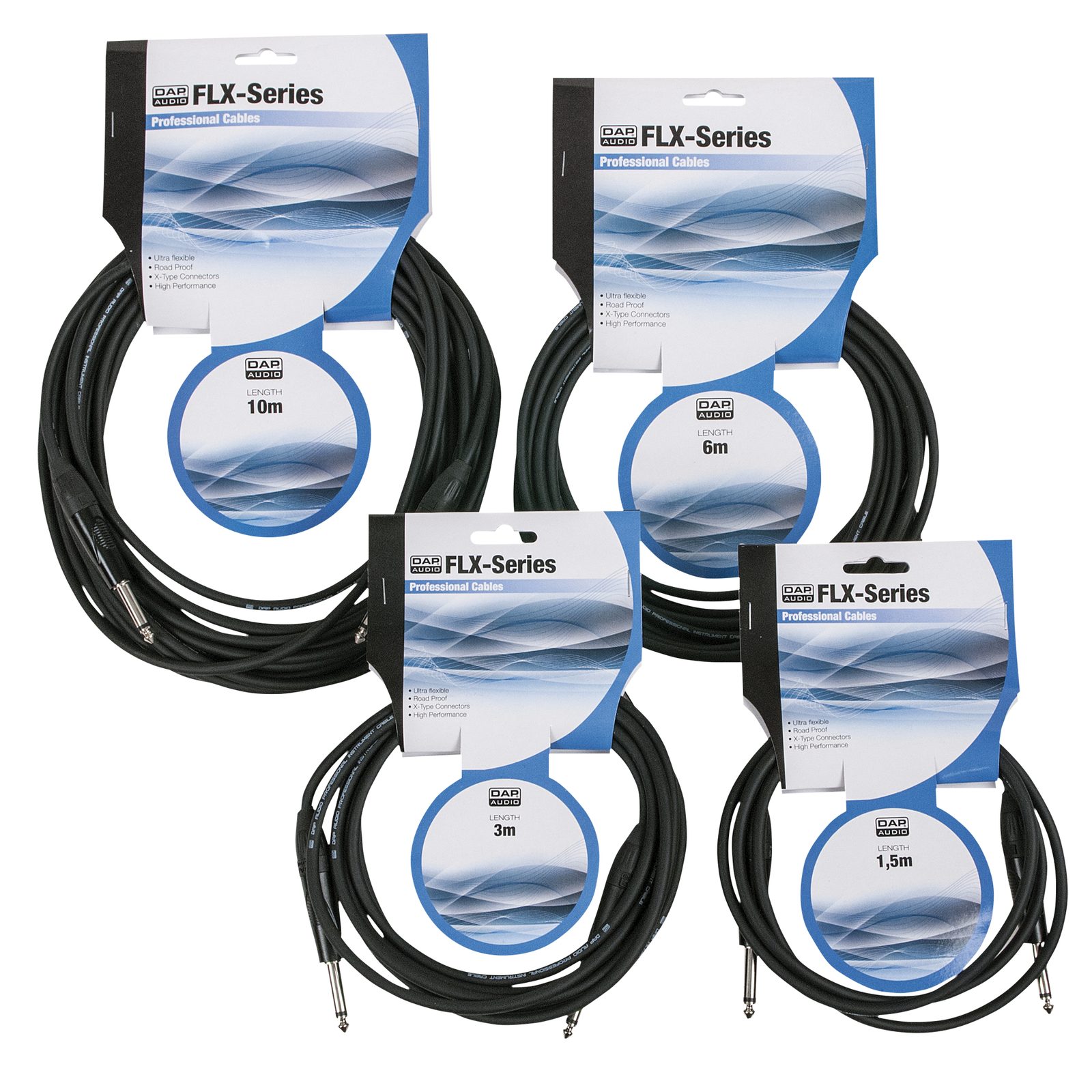 Cavo jack mono TS 6.3 mm unbalanced 6 m - DAP FLX056