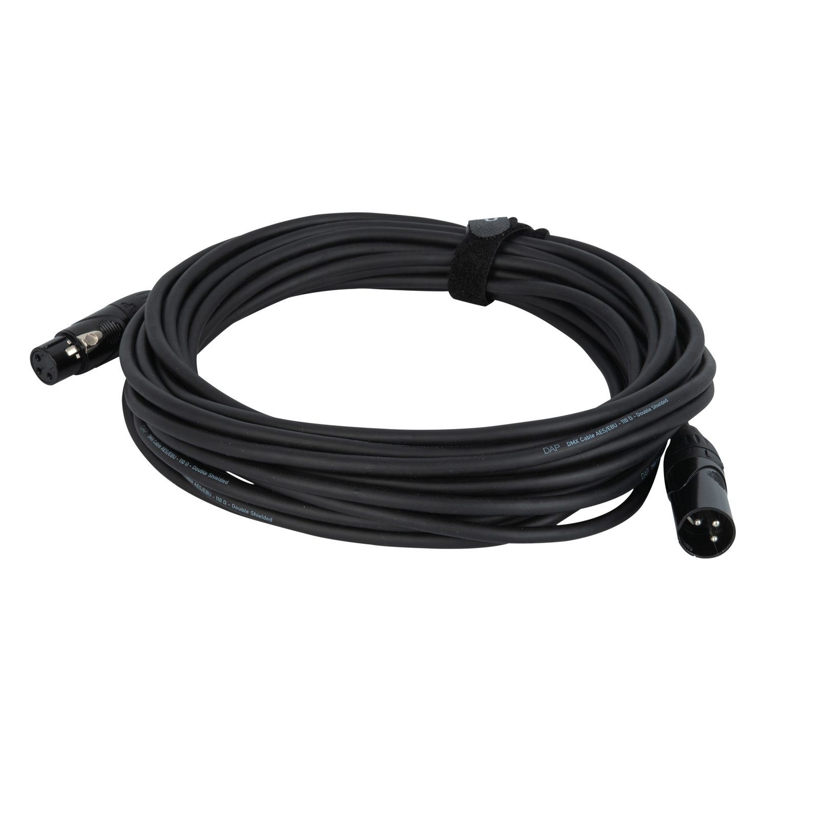 Cavo DMX AES/EBU 110Ω XLR 3P M/F 15m - DAP FLX0915