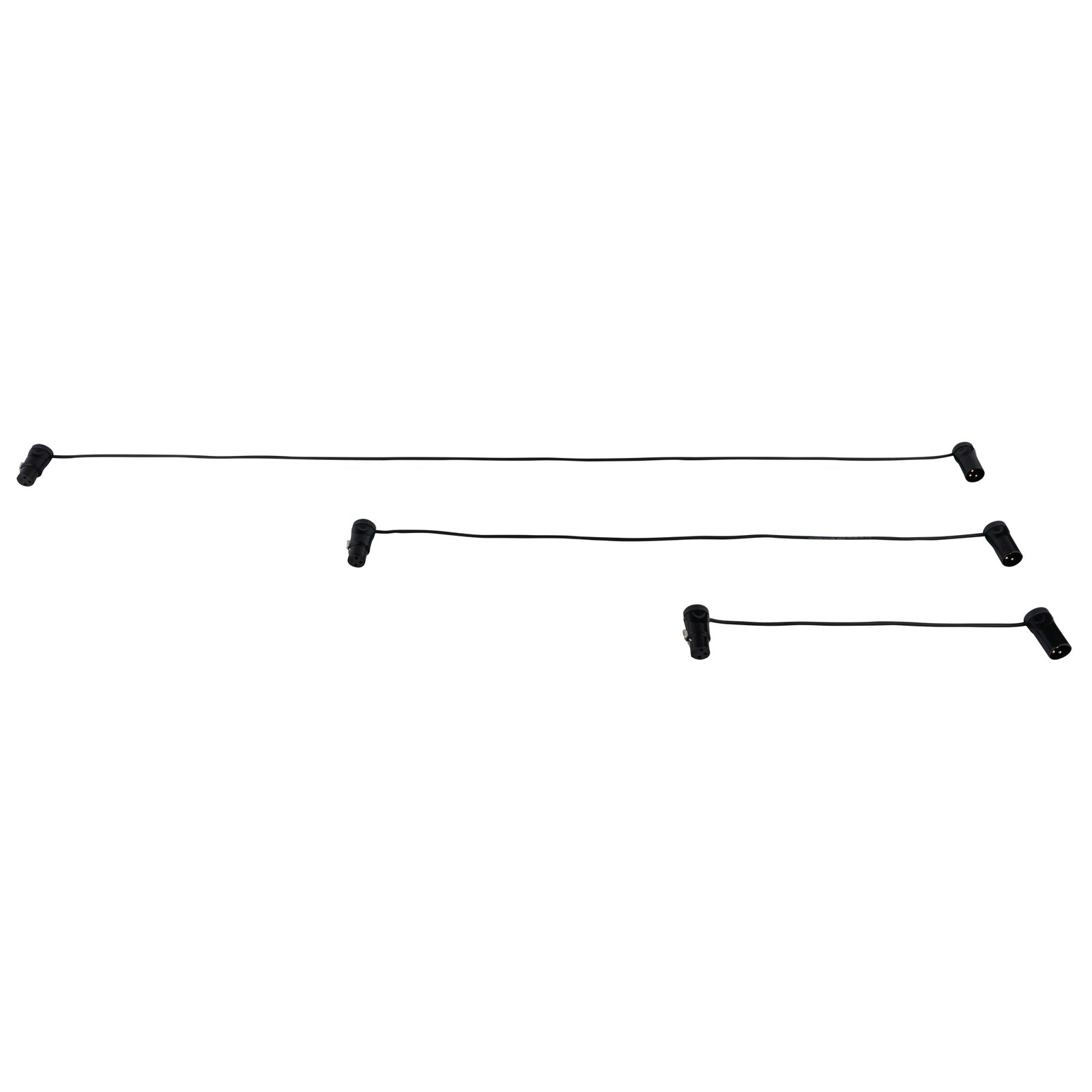Cavo patch bilanciato audio/DMX/AES-EBU XLR/M 3P to XLR/F 3P 0.60m - DAP FLX1960B
