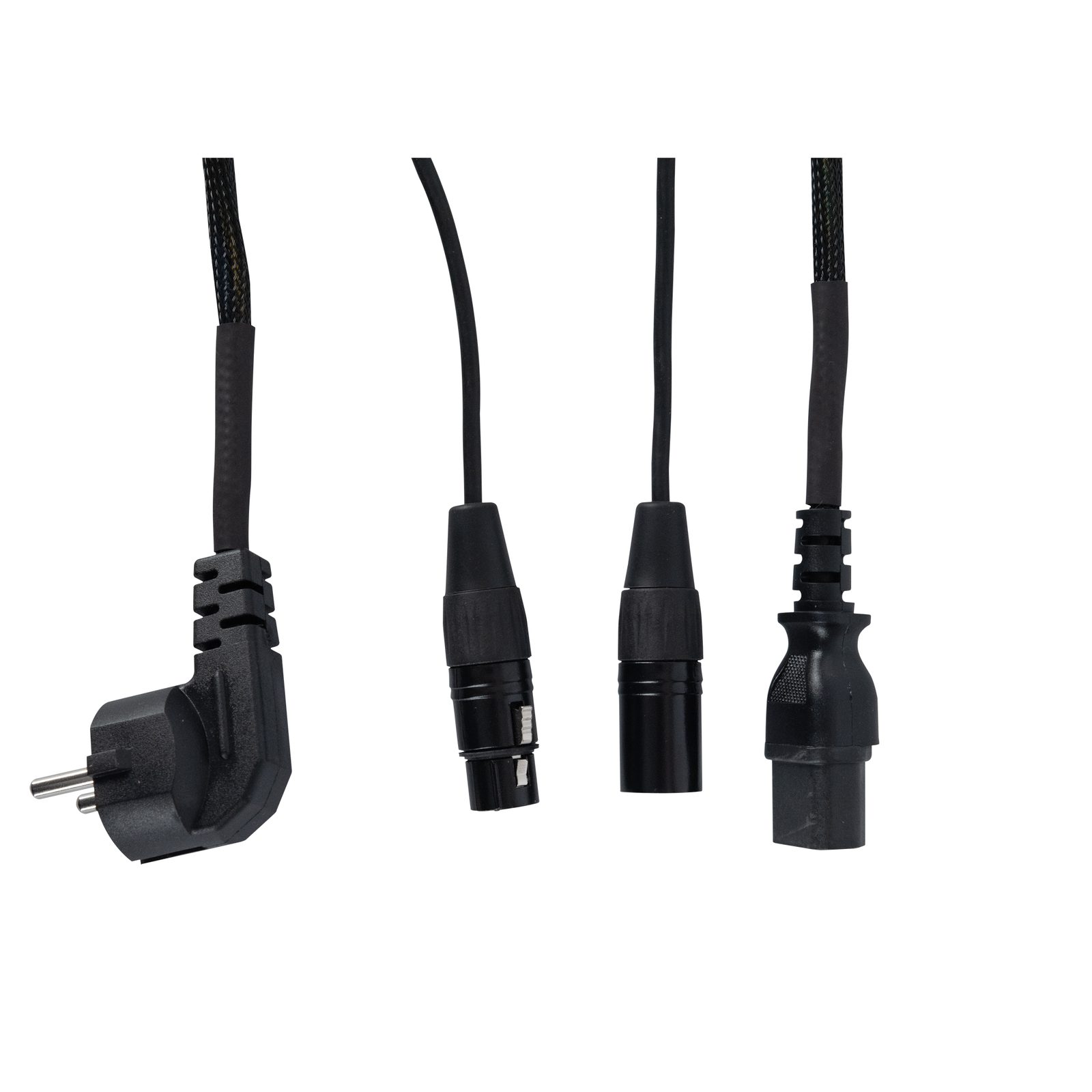 Cavo audio/power Schuko/XLR F - IEC/XLR M 15m Blu - DAP FP0815
