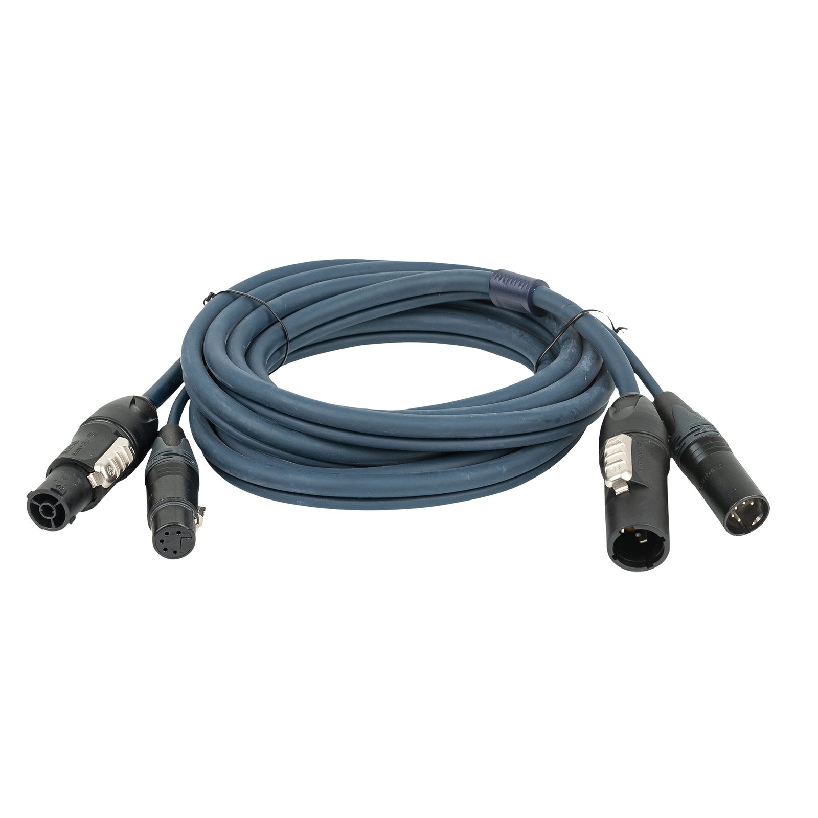 Cavo ibrido DMX/Power 15m powerCON TRUE1 XLR 5 pin - DAP FP1415
