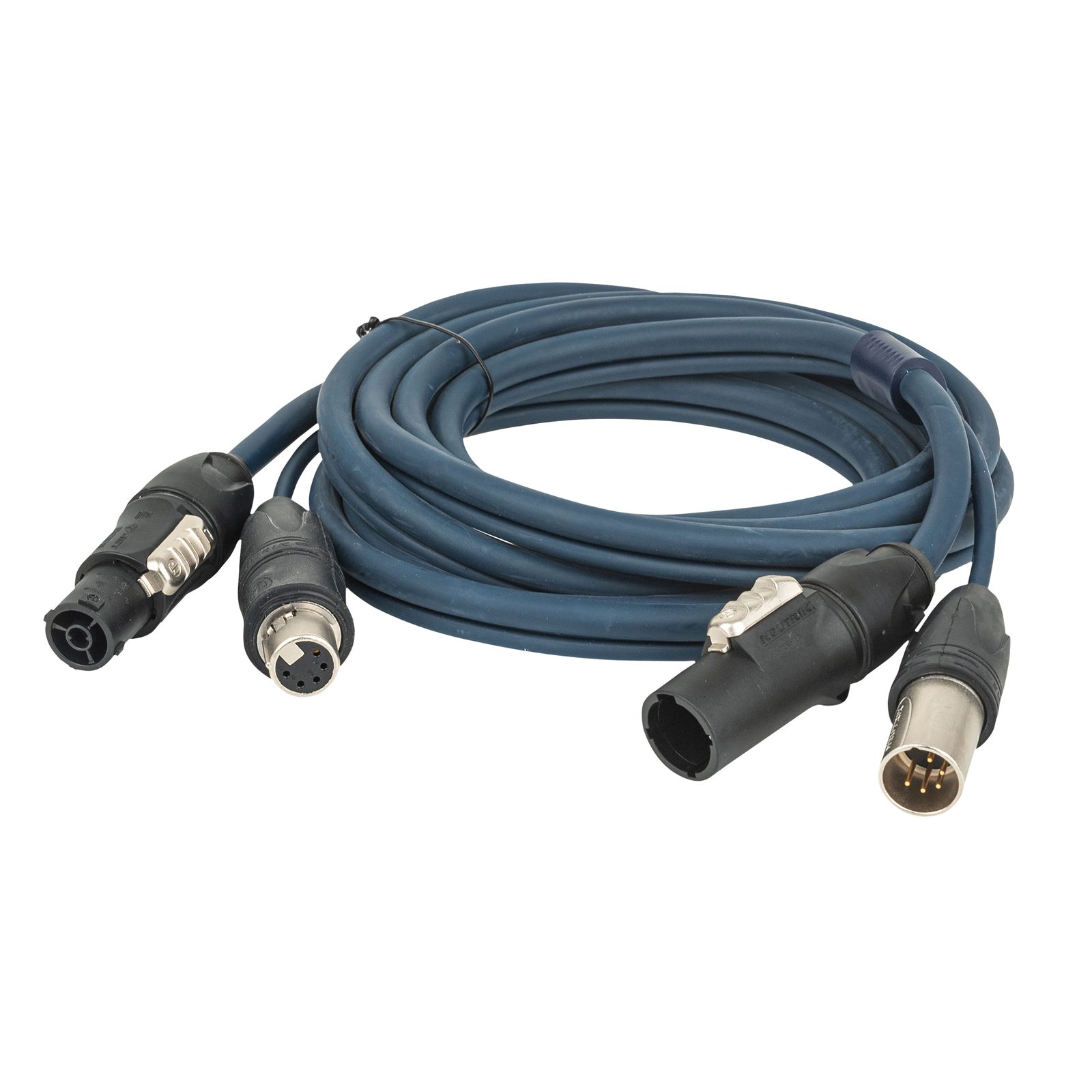 Cavo ibrido DMX/Power powerCON TRUE1 & XLR 5 pin IP65 15m - DAP FP1615