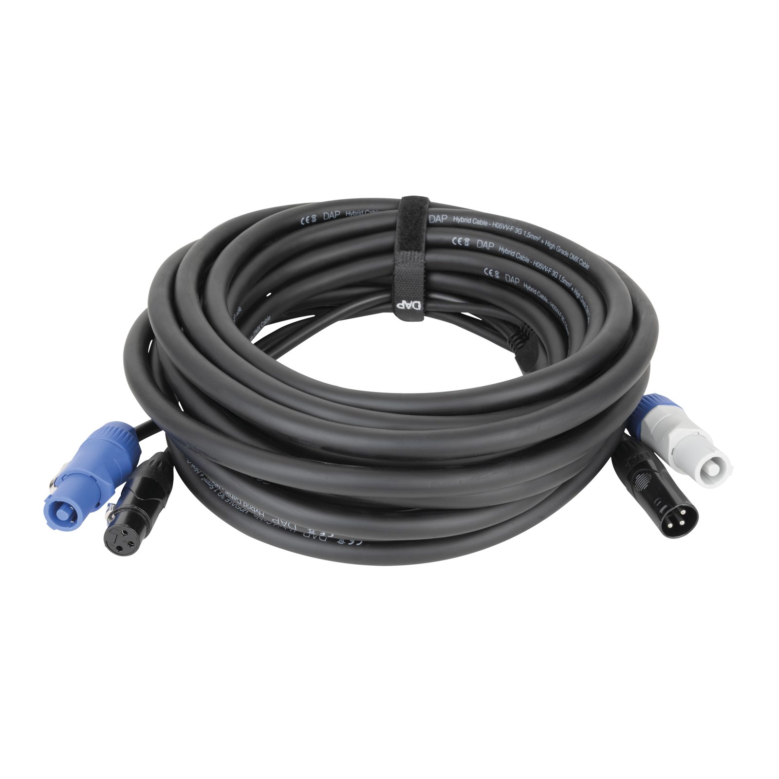 Cavo ibrido Power Pro e XLR 3 pin DMX/Power 10m - DAP FP2010