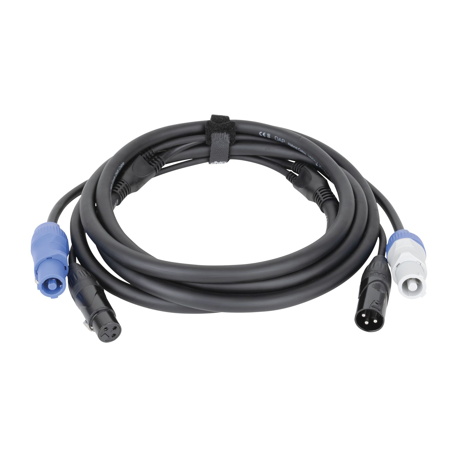 Cavo ibrido Power Pro e XLR 3 pin DMX/Power 1.5m - DAP FP20150