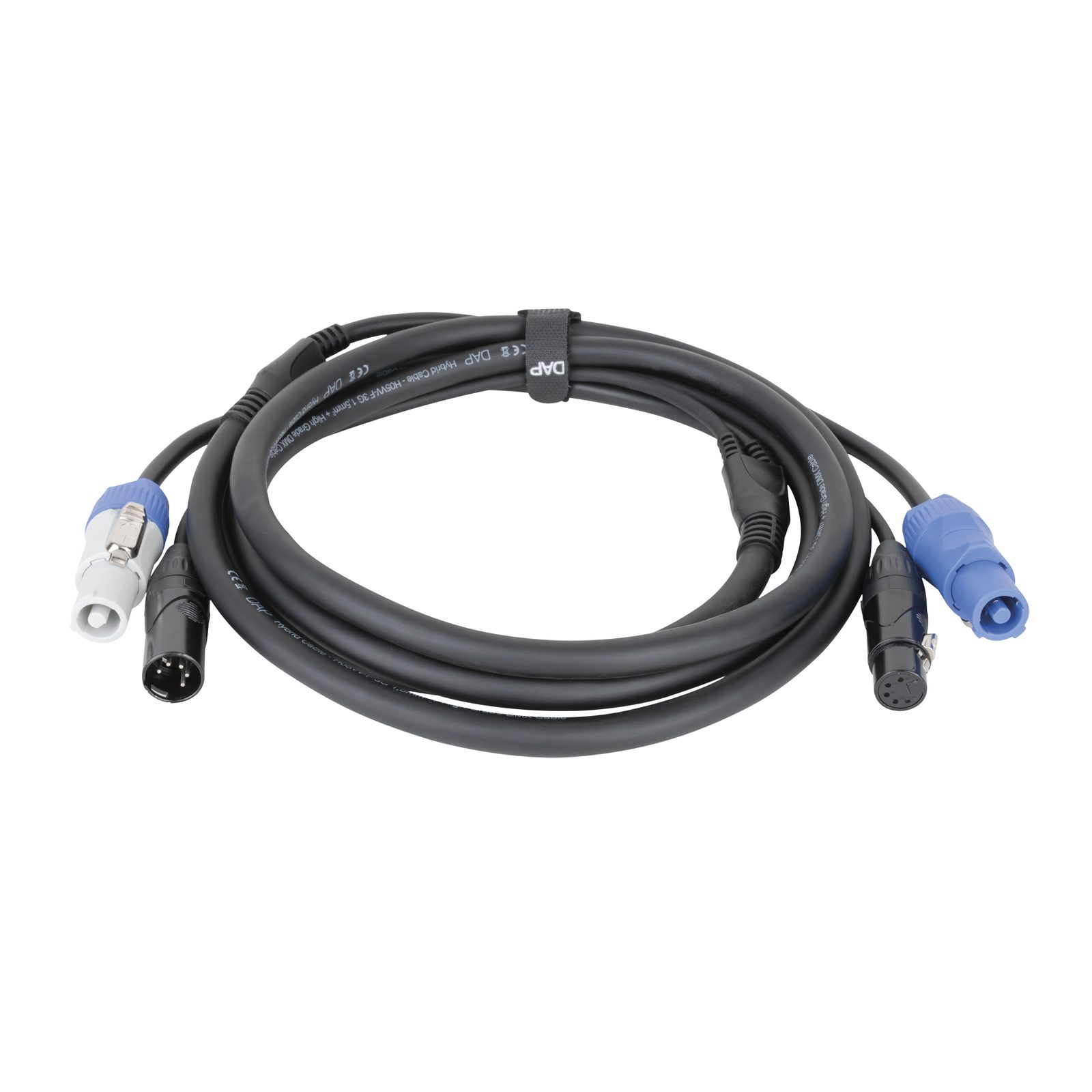 Cavo ibrido Power Pro & XLR 5 pin DMX/Power 3m - DAP FP213