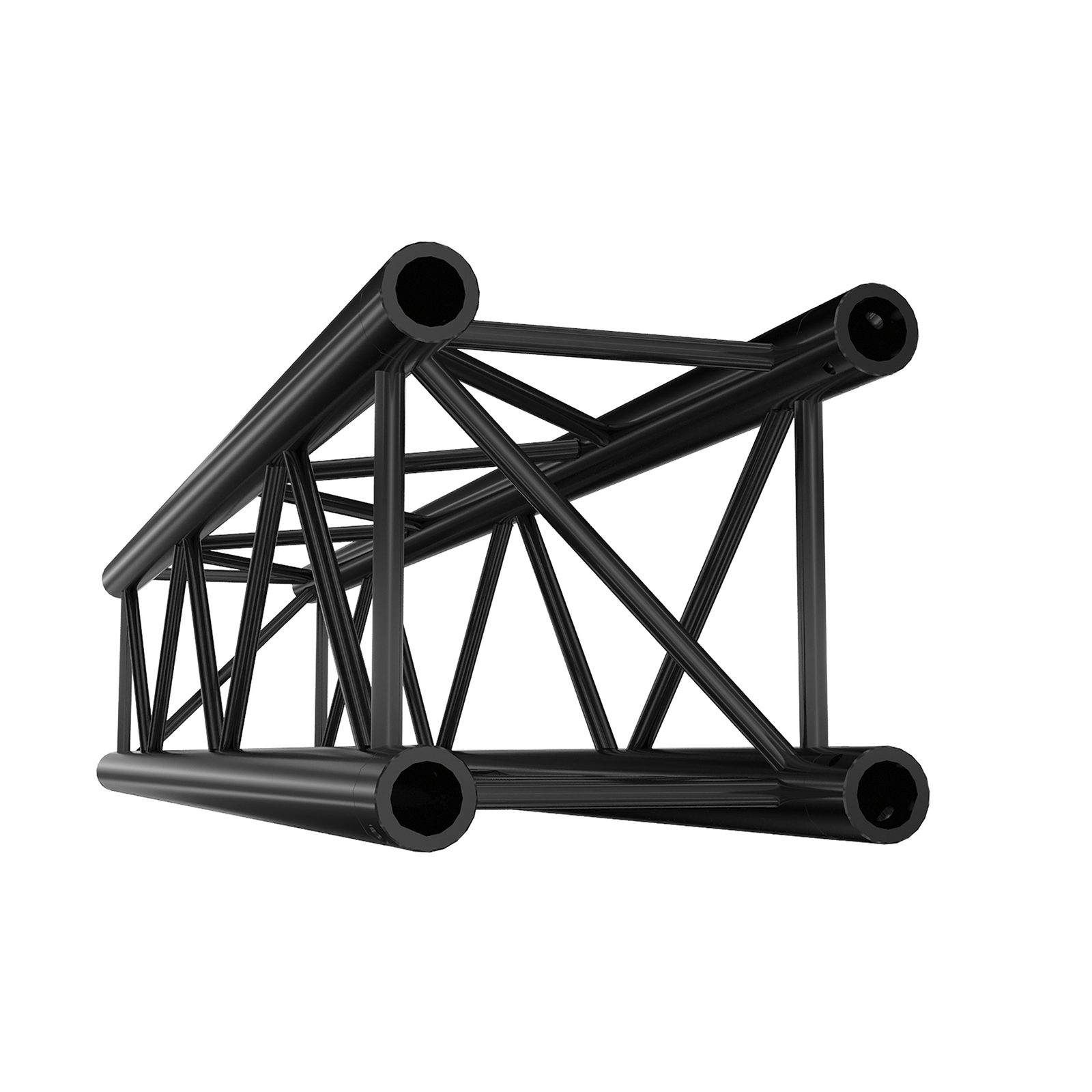 Traliccio Pro-30 Square F Truss Straight Heavy Duty F compatibile Prolyte Nero 500mm - Milos FQ30050HDB