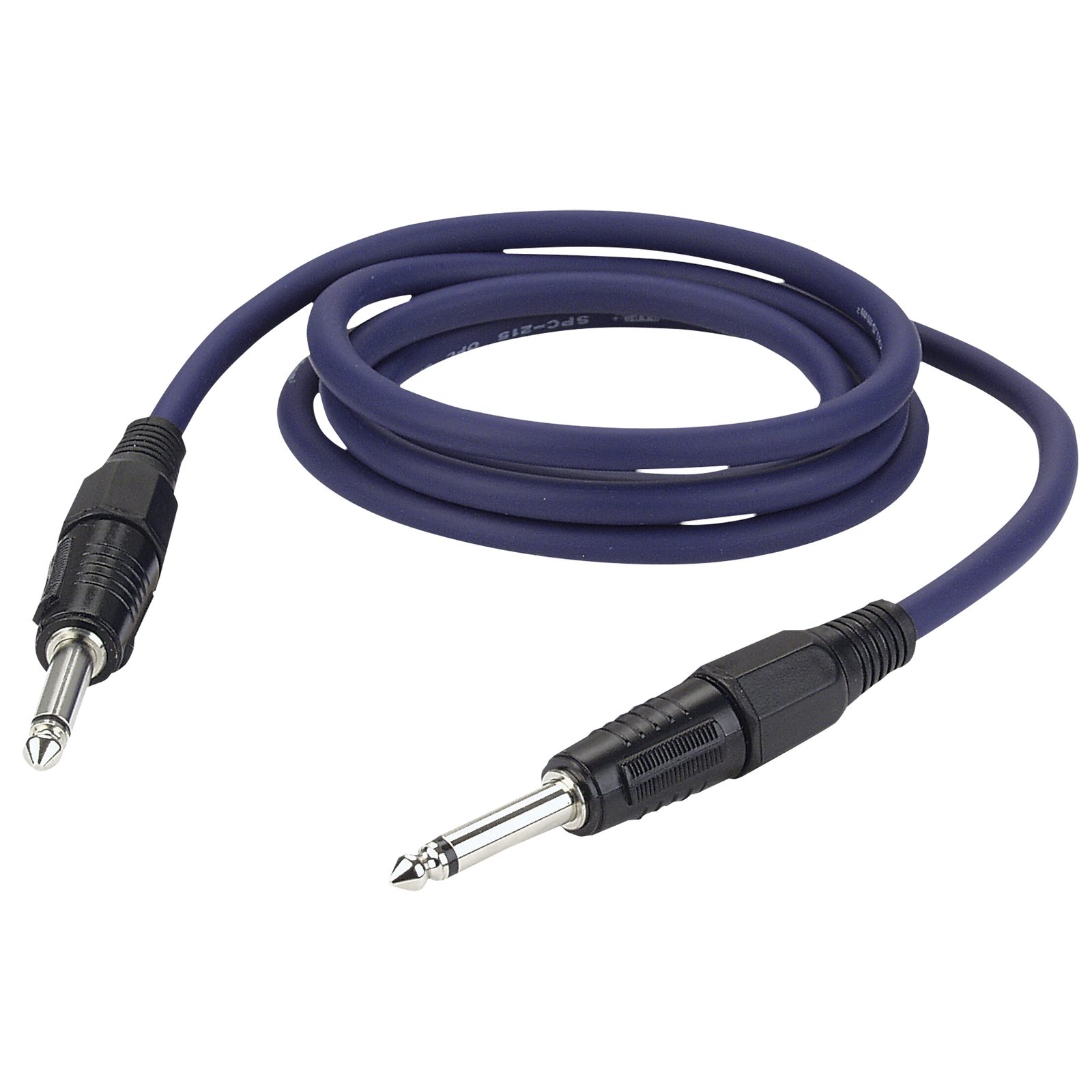 Cavo audio Jack mono TS 6.3mm 1.5m 2x1.5mm² Blue - DAP FS01150