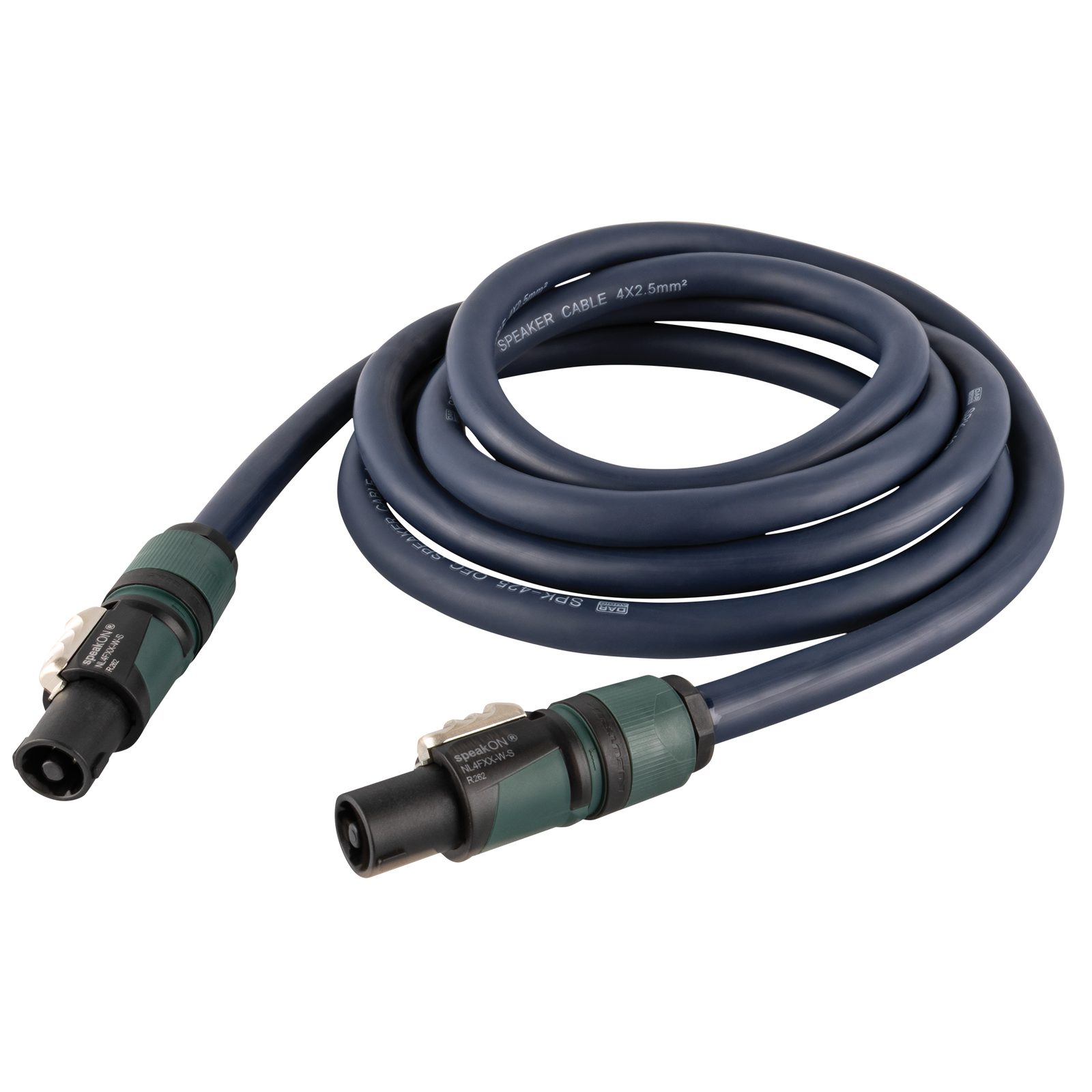 Cavo speakON to speakON NL4 4x2.5mm² Neutrik 3m - DAP FS143