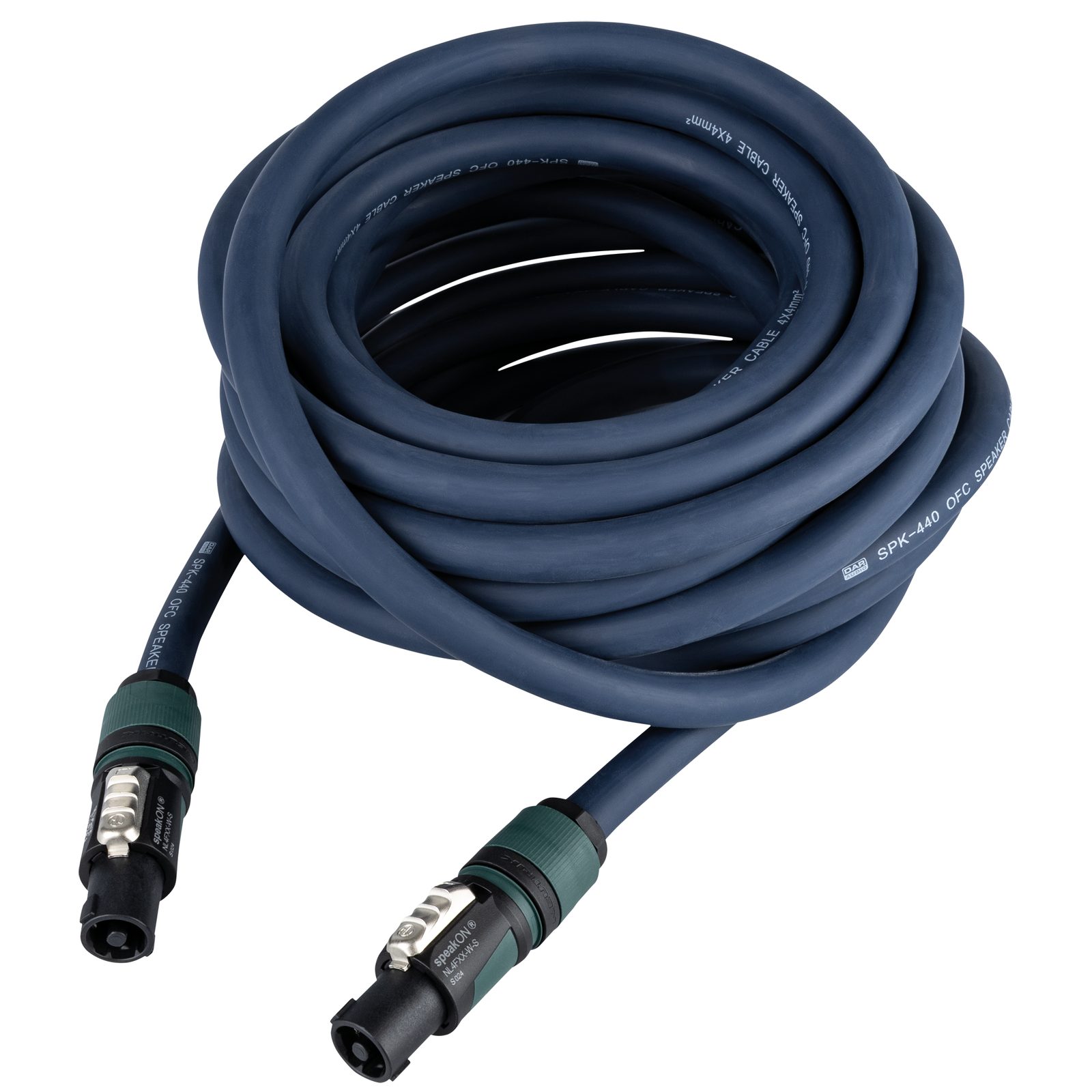 Cavo speakON to speakON NL4 4x4mm² Neutrik 10m - DAP FS1510