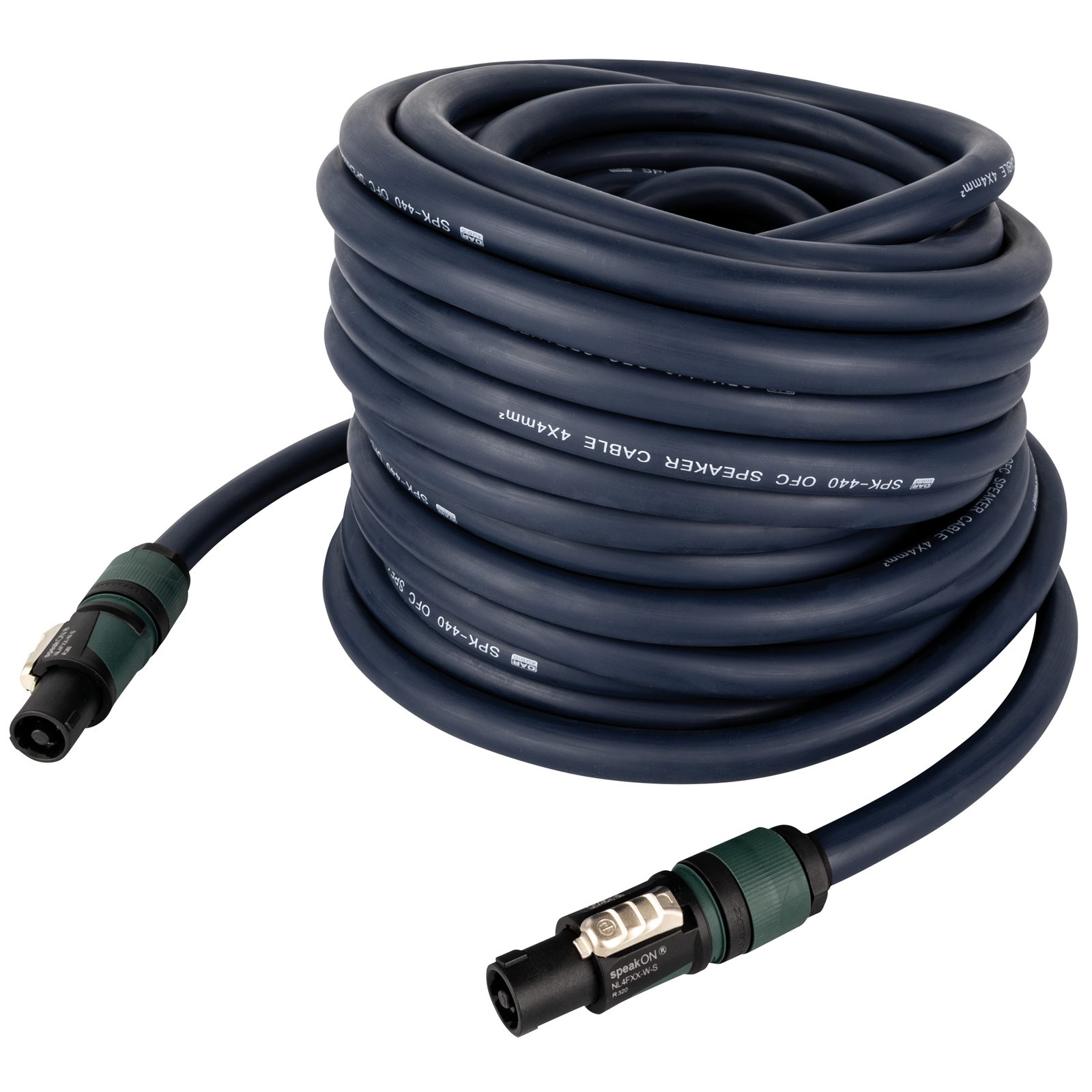 Cavo speakON to speakON NL4 4x4mm² Neutrik 15m - DAP FS1515