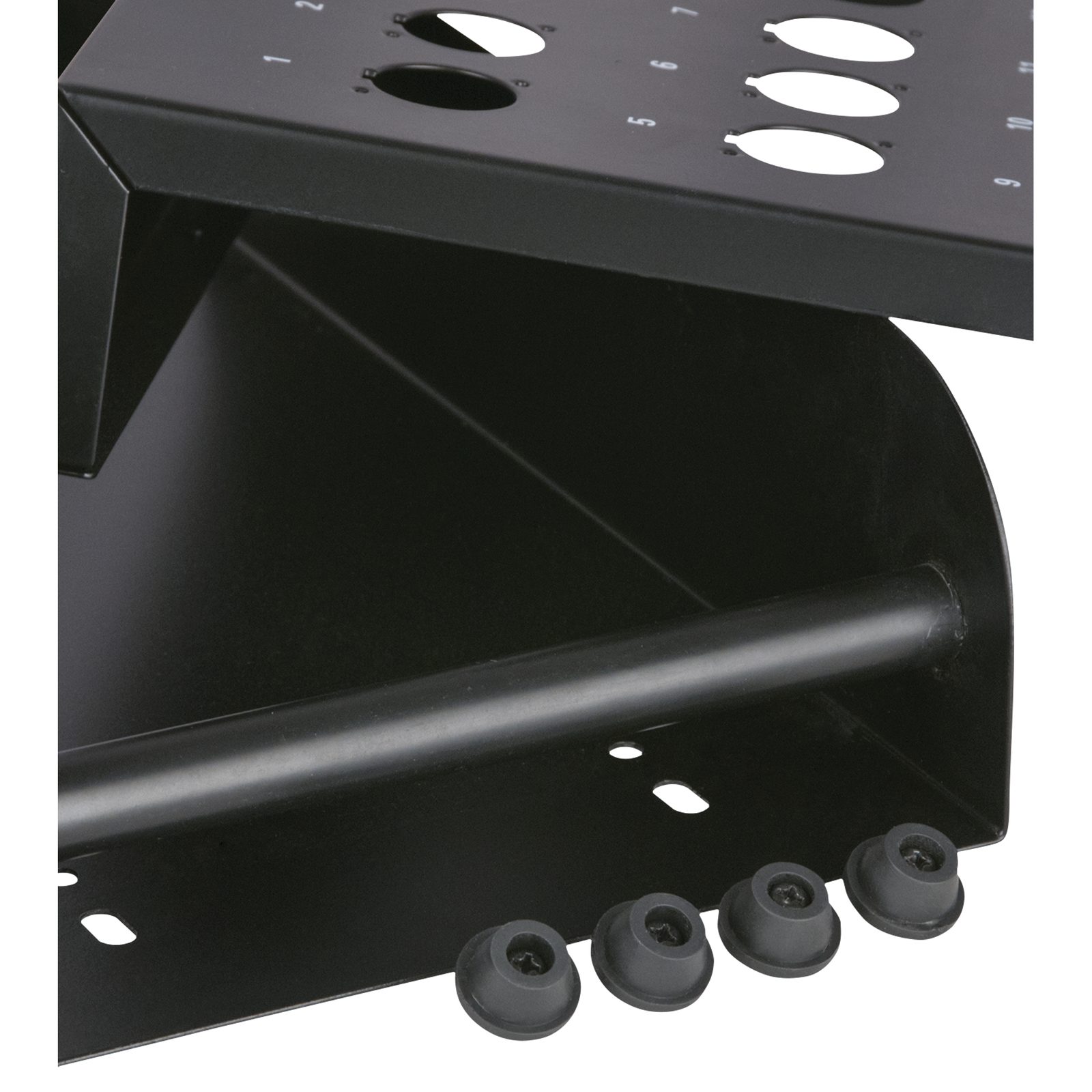 Stage box vuota 16 fori, metallo nero - DAP FSB16E