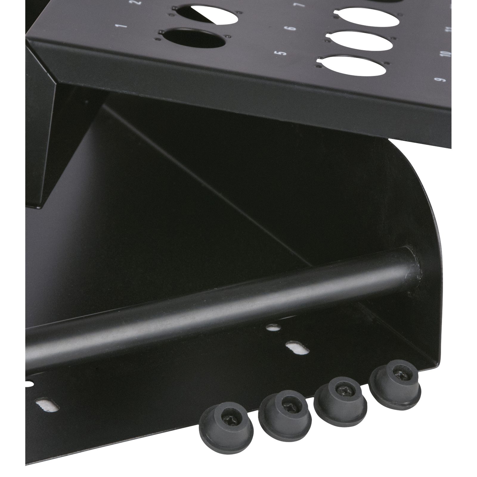 Stage box vuota 28 fori, metallo nero - DAP FSB28E