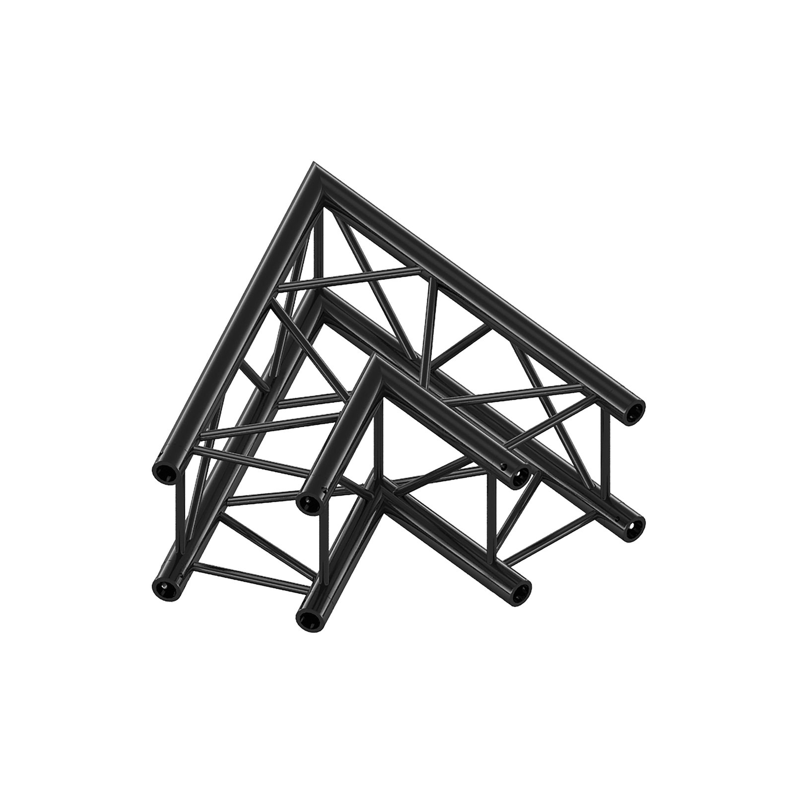 Pro-30 Square G Truss - Angolo 60° Heavy Duty Black 800mm - Milos GQ30002HDB
