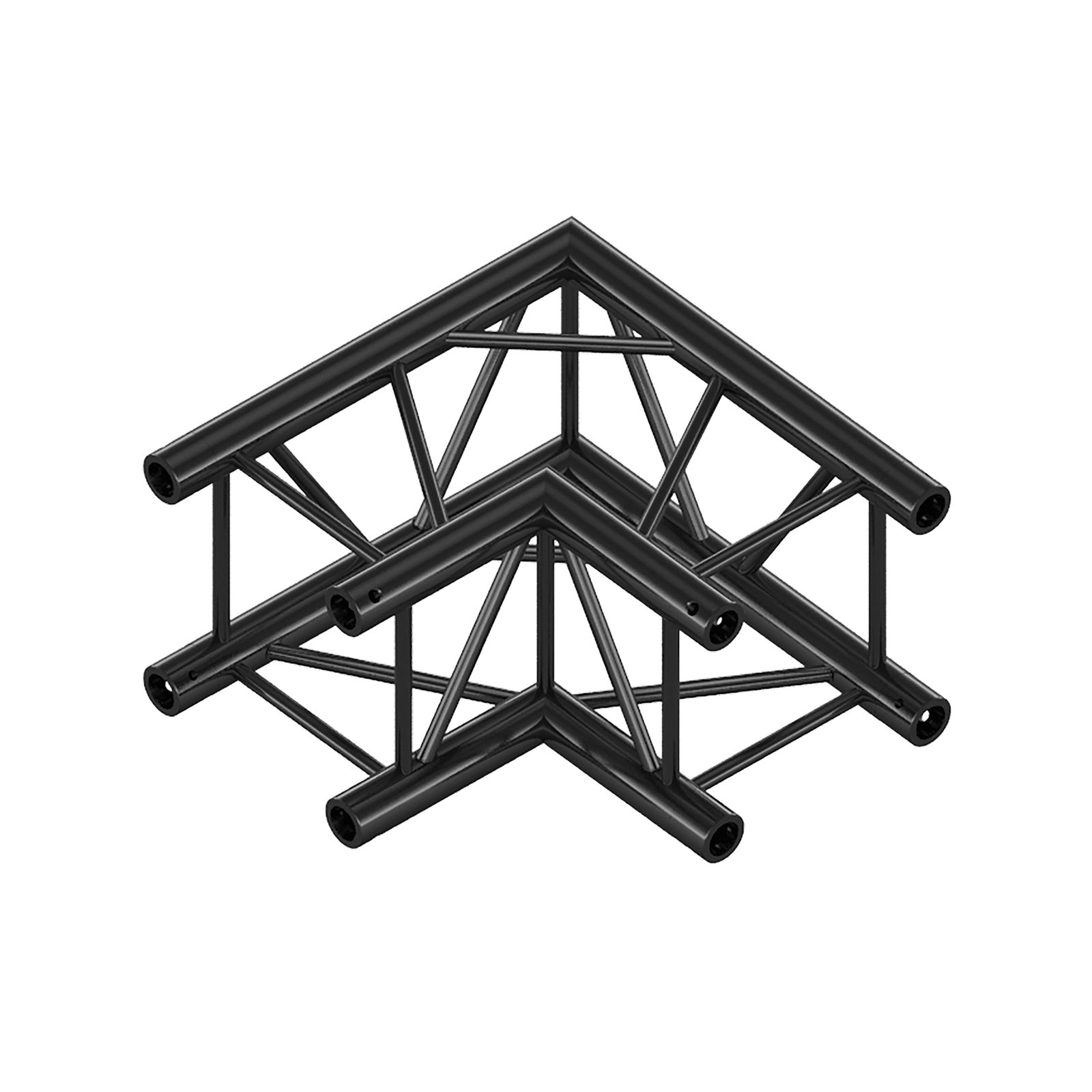Angolo 90° Heavy Duty Pro-30 G 500mm Nero - Milos GQ30003HDB