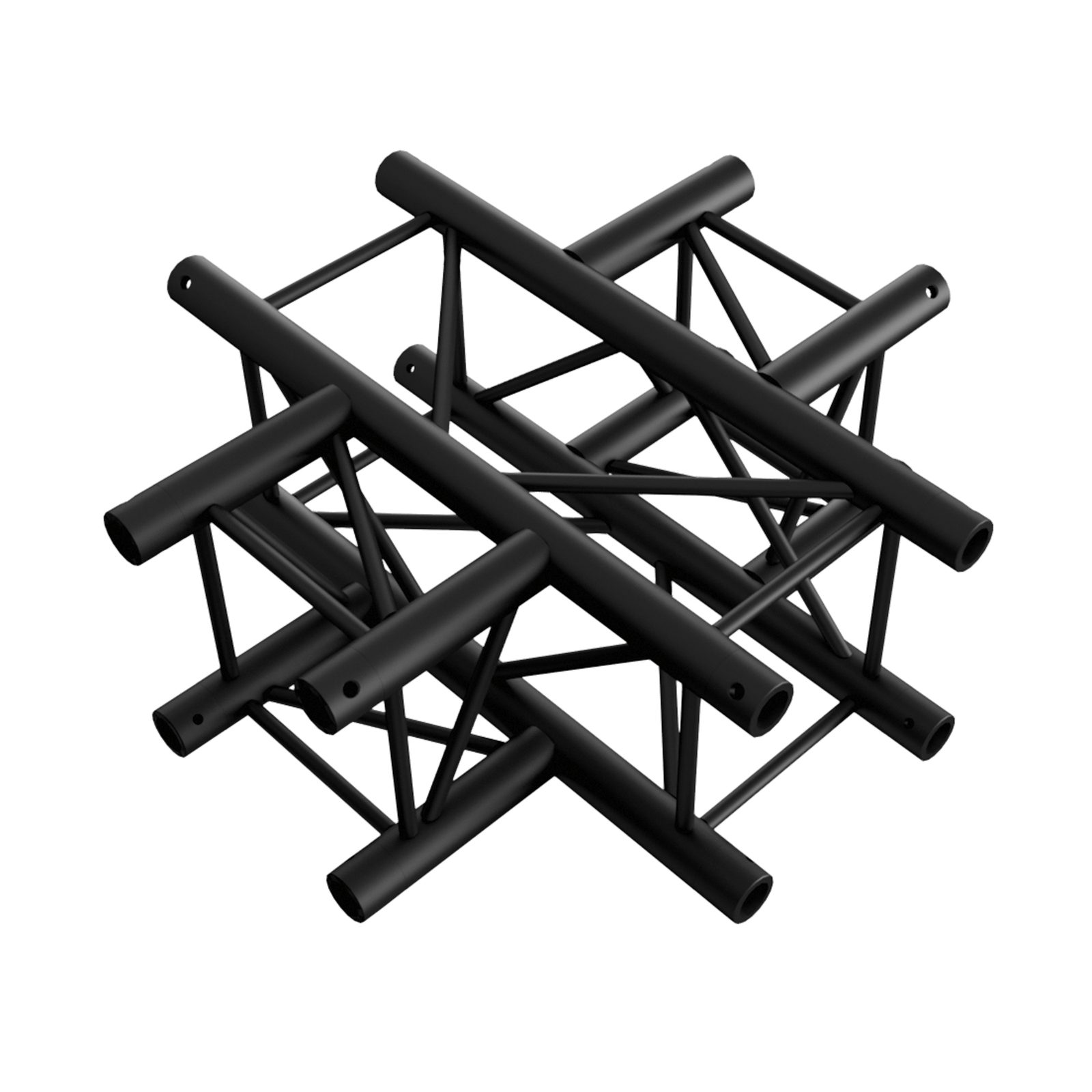Traliccio a croce 4 vie Pro-30 G - 71 cm - Nero - Milos GQ30016B