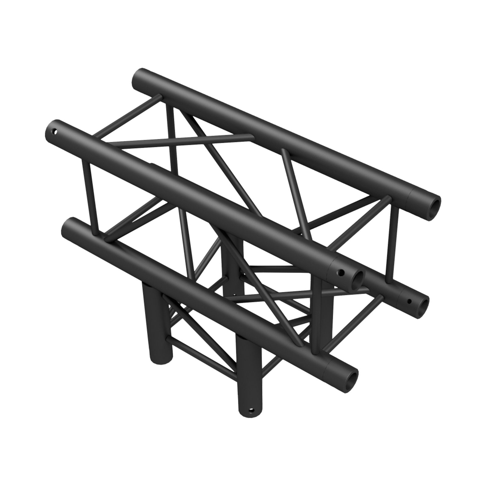 Traliccio a T 3 vie Pro-30 G - 71x50 cm - Nero - Milos GQ30017B