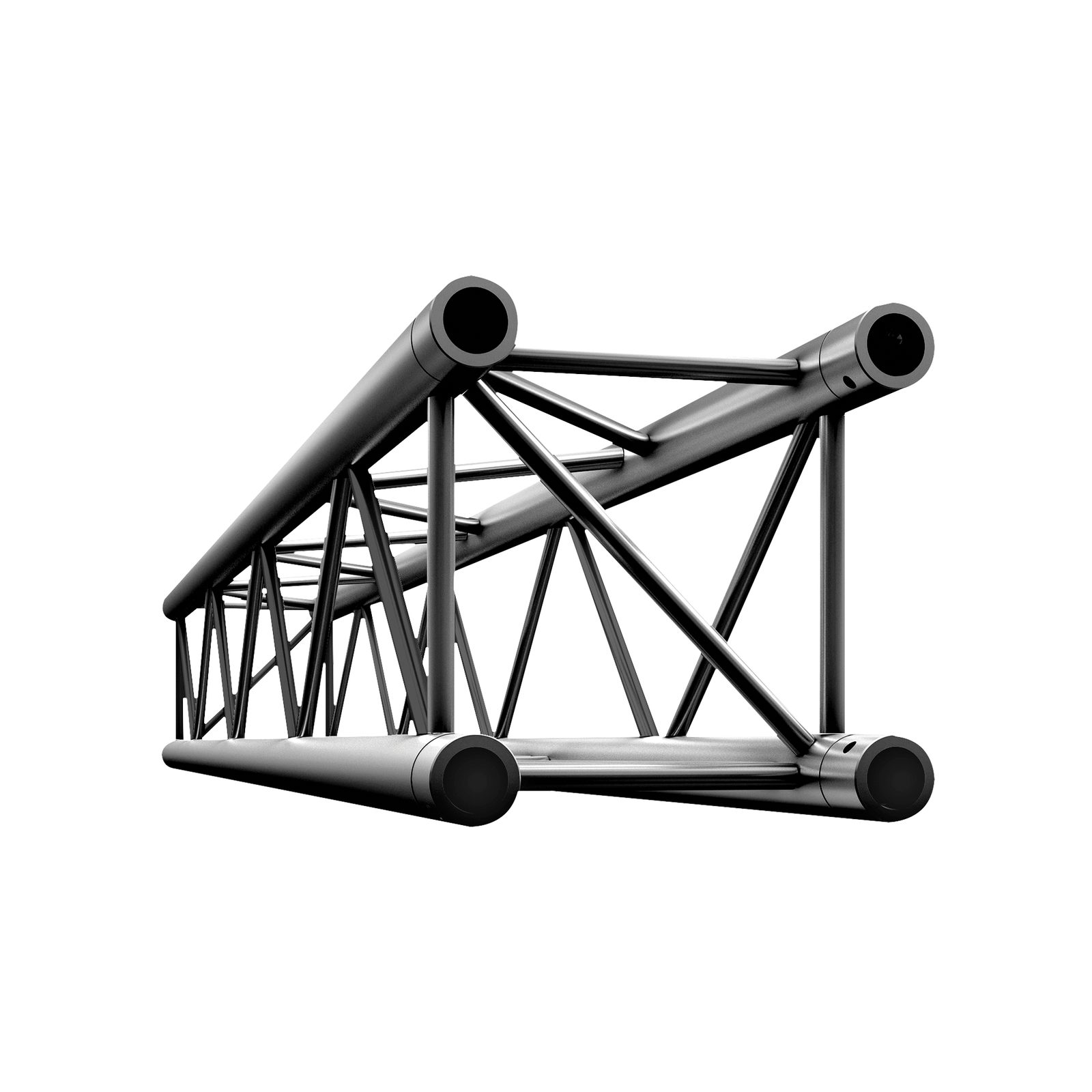 Traliccio diritto Pro-30 Square G 1.000 mm nero - Milos GQ30100B