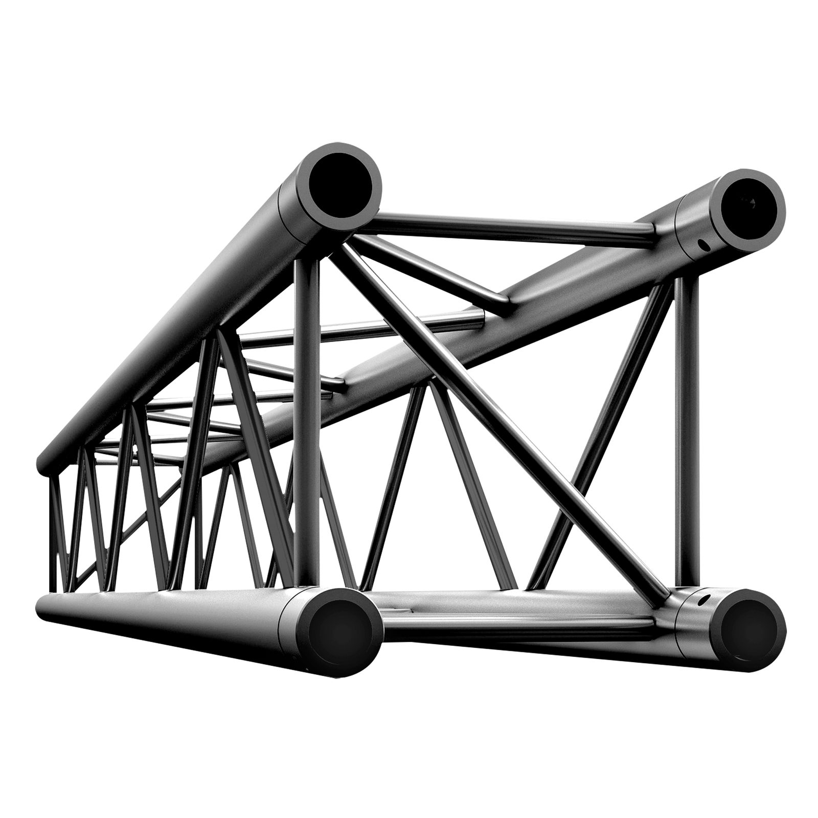 Pro-30 Square G Truss straight G Black 3000mm - Milos GQ30300B