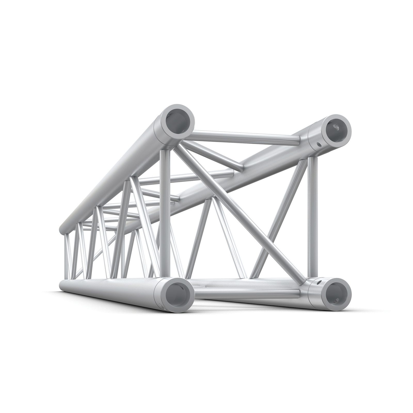Traliccio Pro-30 Quadrato G Dritto 4m Argento - Milos GQ30400