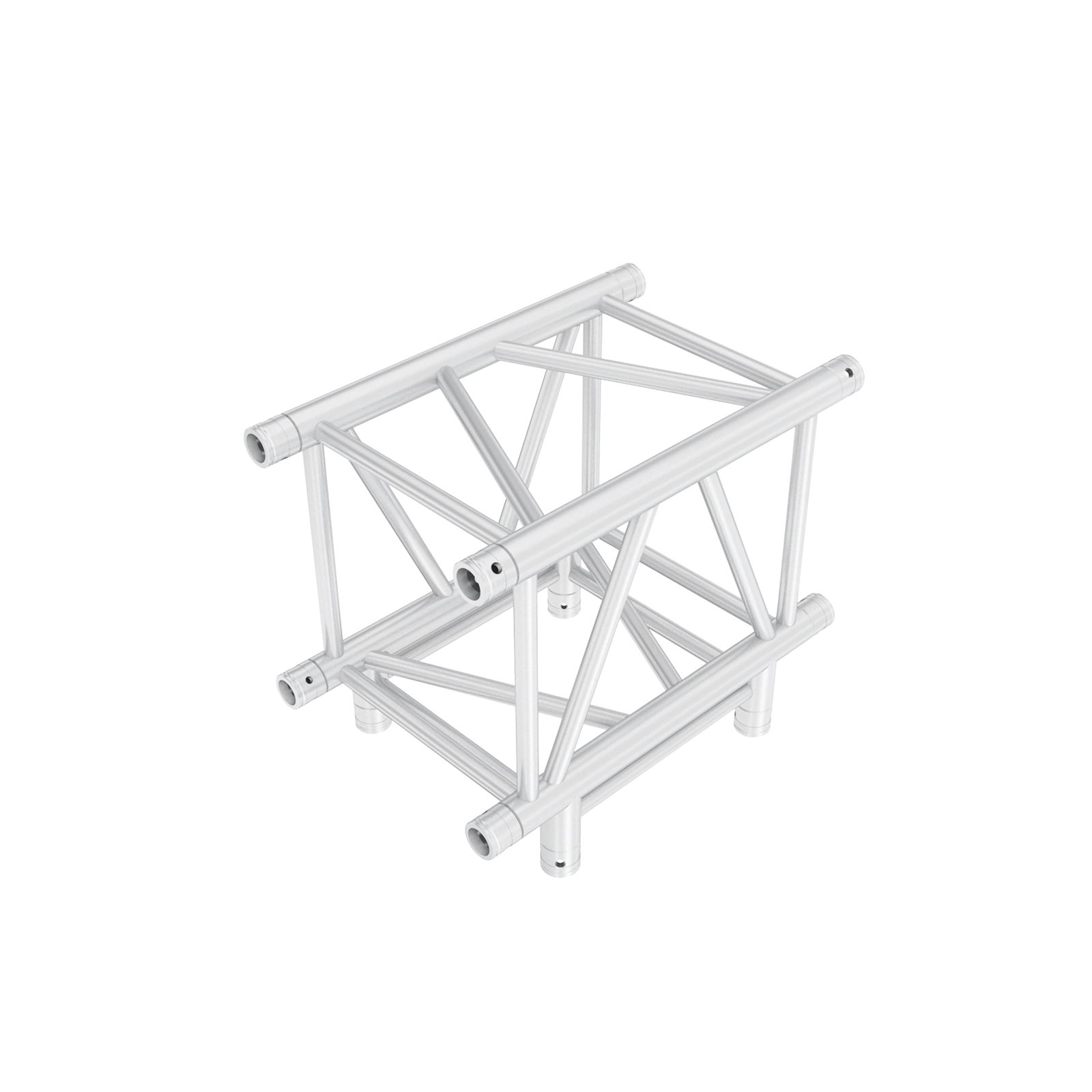T-Cross 3 vie Heavy Duty Pro-40 Square G Truss, compatibile Global/Euro, argento - Milos GQ40017HD