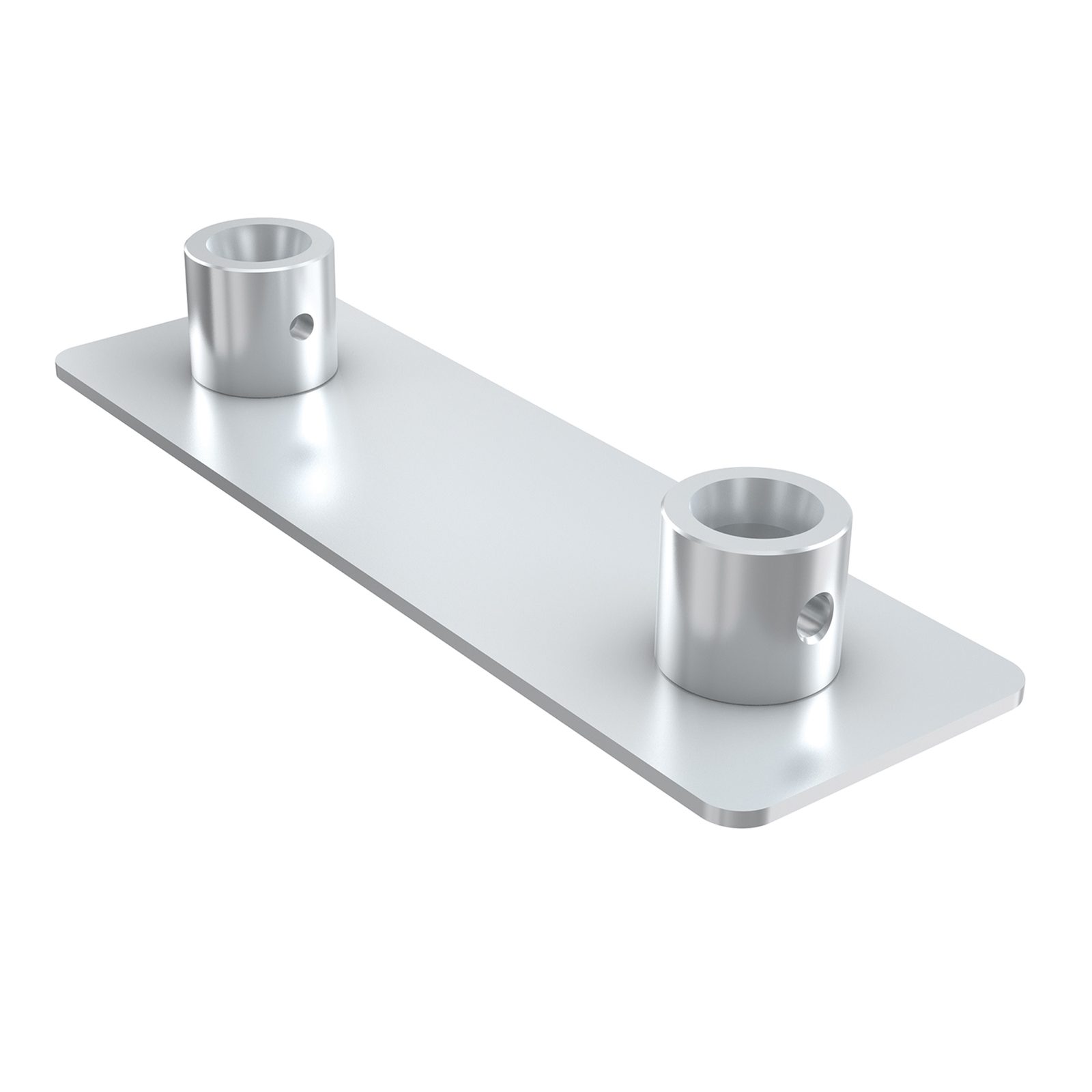Piastra di base Pro-30 Step G Female Silver (Global/Euro) - Milos GS30BP