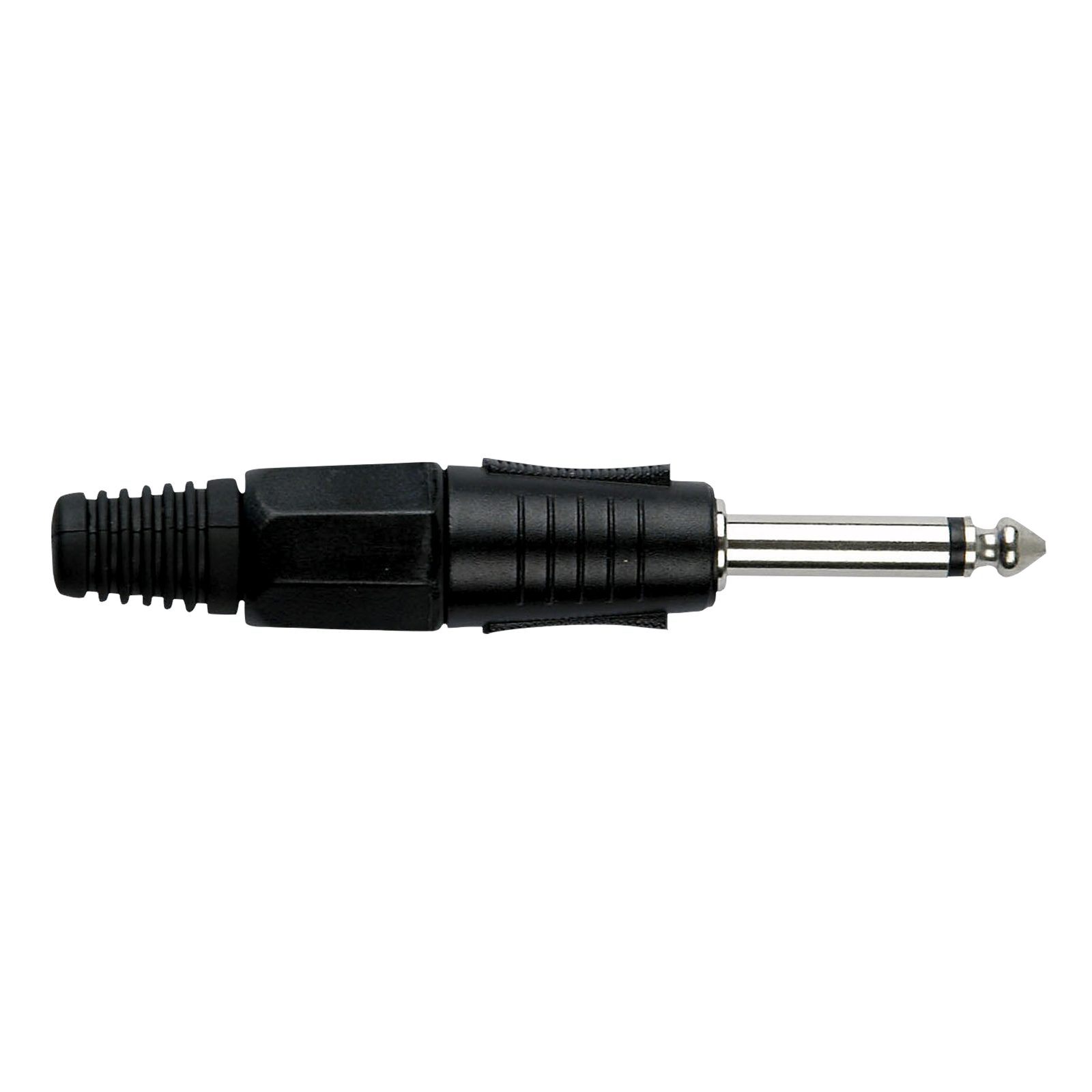 Jack plug 6.3mm mono custodia nera cappuccio nero - DAP JMK102BB