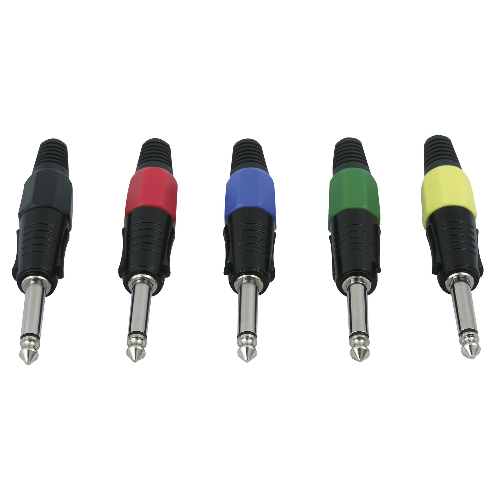 Jack plug 6.3mm mono custodia nera cappuccio nero - DAP JMK102BB