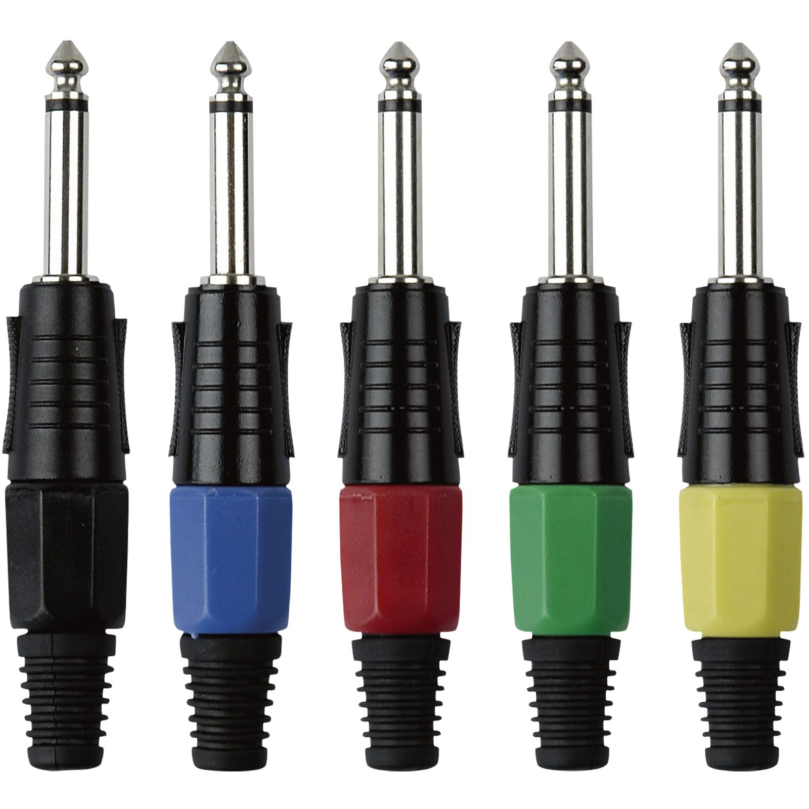 Jack plug 6.3mm mono custodia nera cappuccio nero - DAP JMK102BB