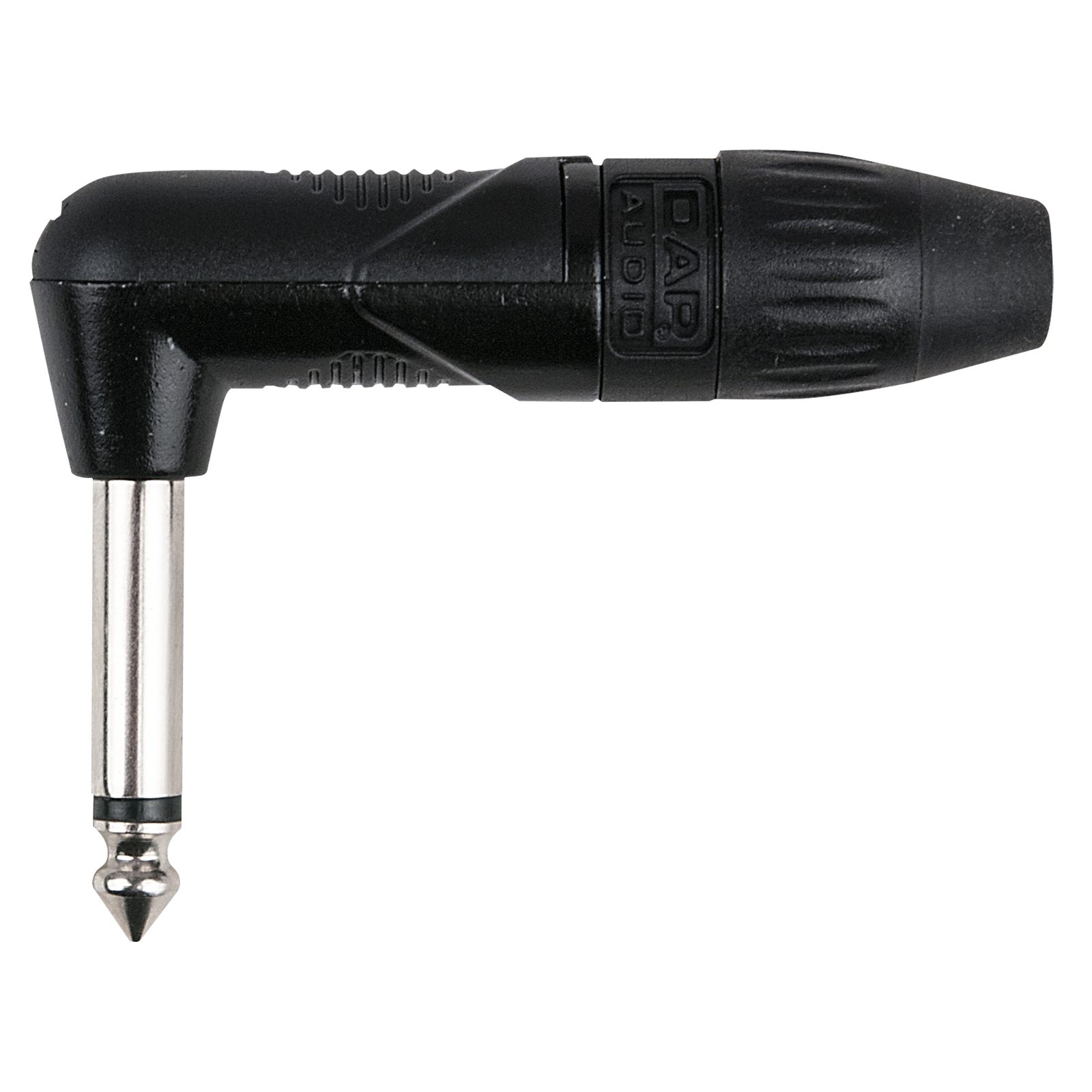 Jack 6,3 mm X-type angolato mono nero - DAP JMX202BB