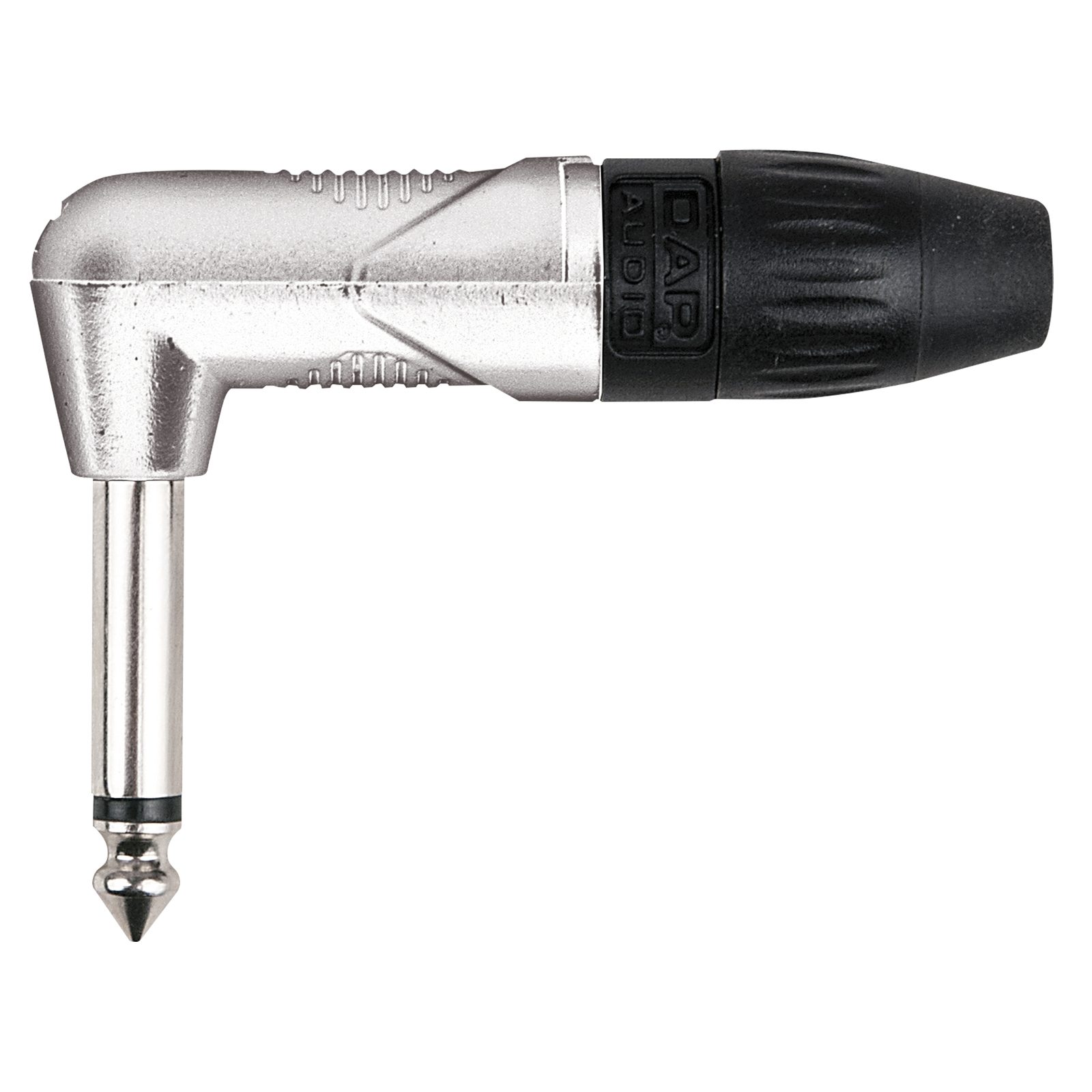 Jack 6,3 mm X-type angolato mono argento - DAP JMX202NB