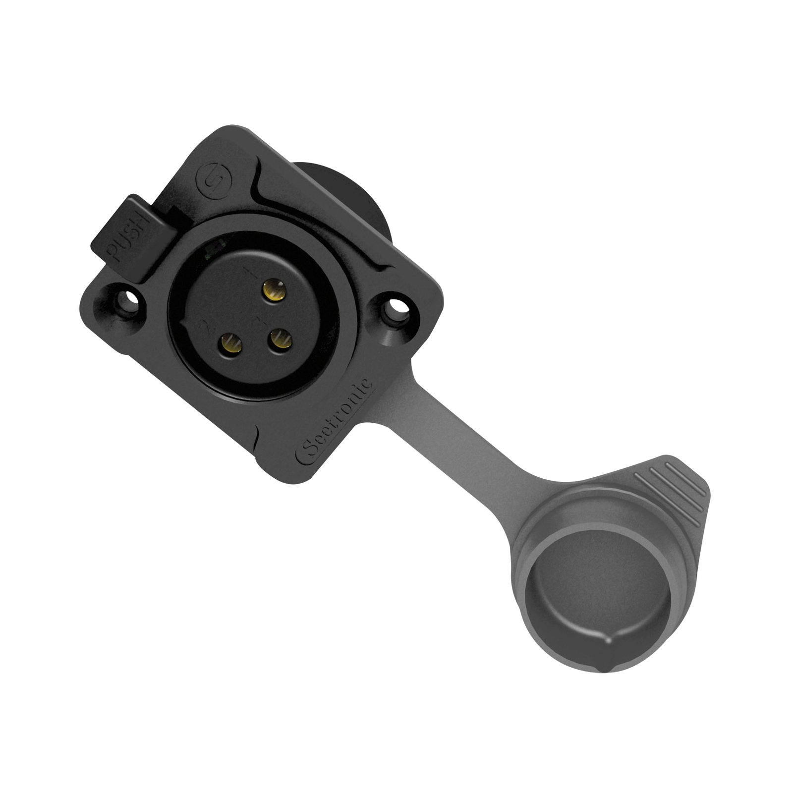 XLR 3P chassis femmina IP65 - Seetronic K3F2CWB