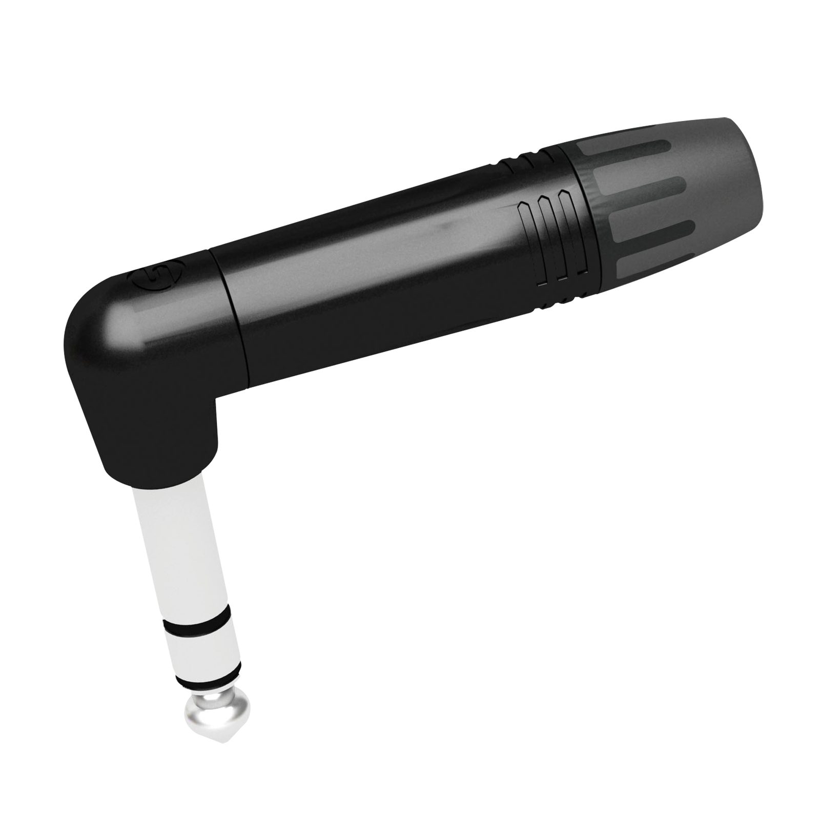 Spina jack stereo 6,35 mm ad angolo retto - SEETRONIC MP3RXB