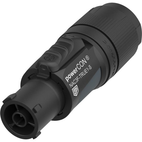 Connettore Femmina powerCON TRUE1 S per Cavi Piccoli - Neutrik NAC3FTRUE1S