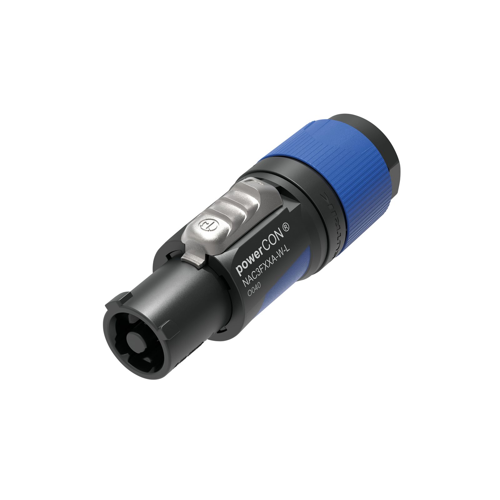 Connettore powerCON Femmina L per Cavi Grandi Nero/Blu - Neutrik NAC3FXXAWL