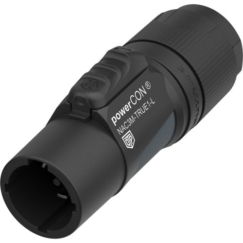 powerCON TRUE1 Power Out L Locking Male Connector 16 A - Neutrik NAC3MTRUE1L