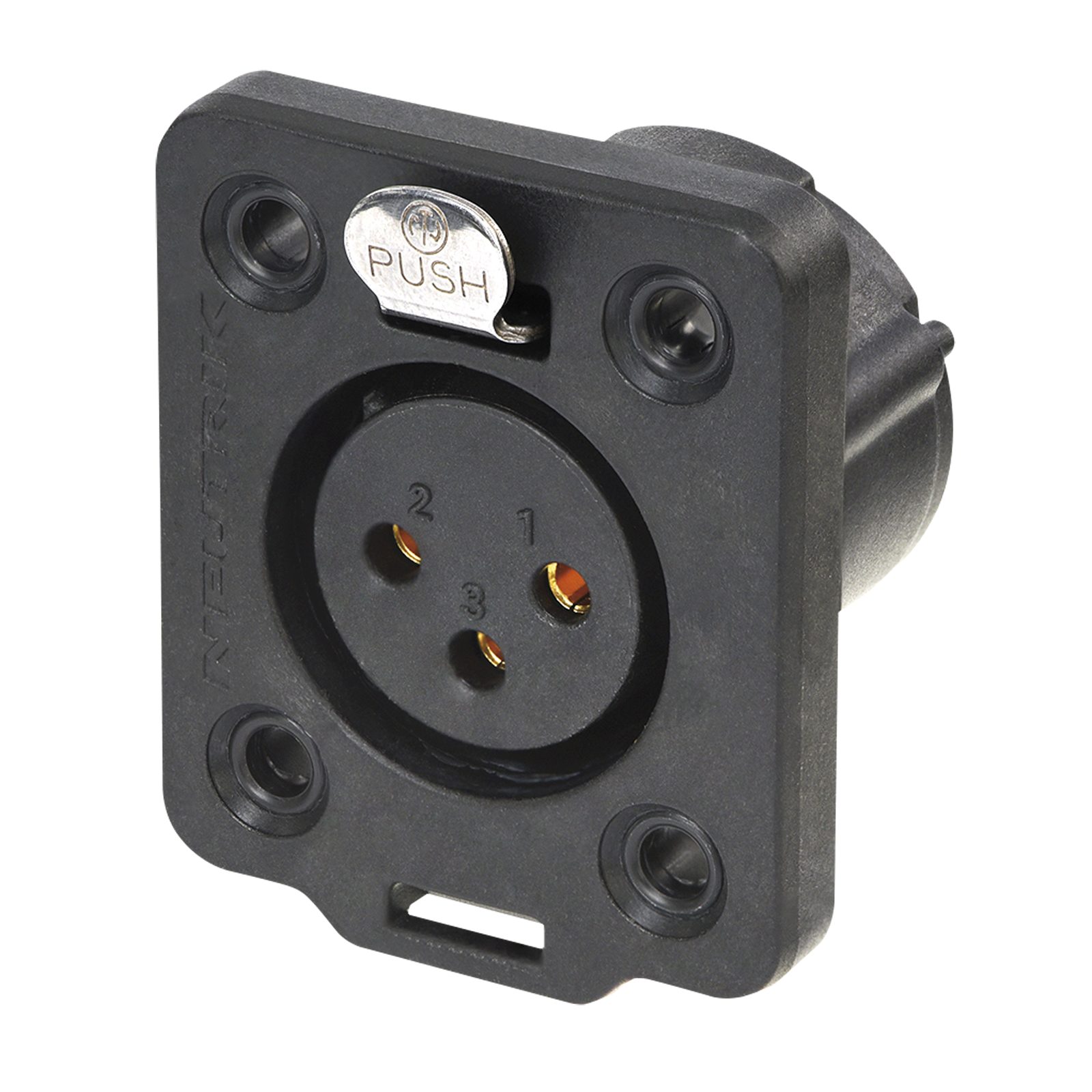 Connettore XLR femmina 3 pin TOP IP65 - Neutrik NC3FDXTOP