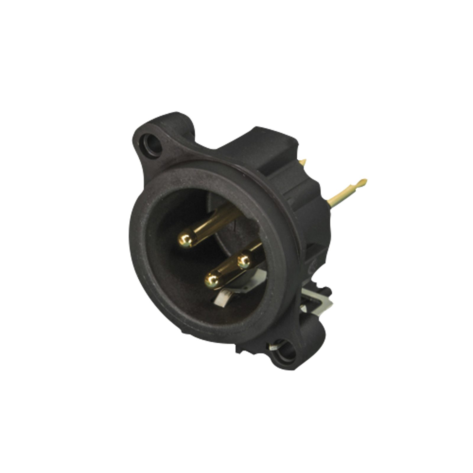 Presa XLR maschio 3 poli per PCB - Neutrik NC3MAV