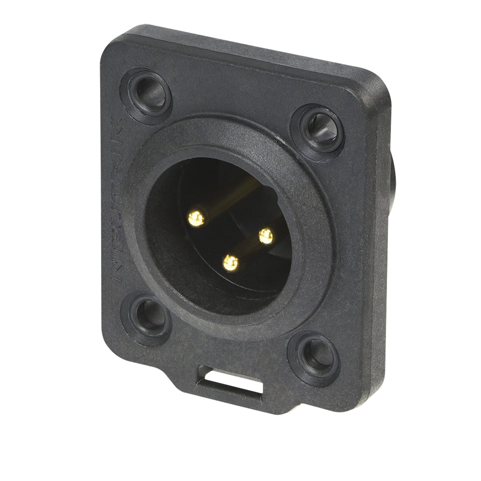 Connettore XLR chassis maschio 3 poli IP65 TOP - Neutrik NC3MDXTOP